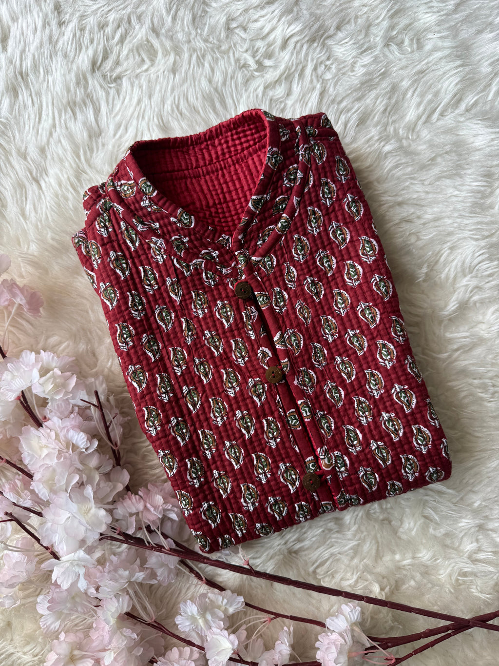 Reversible Quilted Sleevesless Jacket