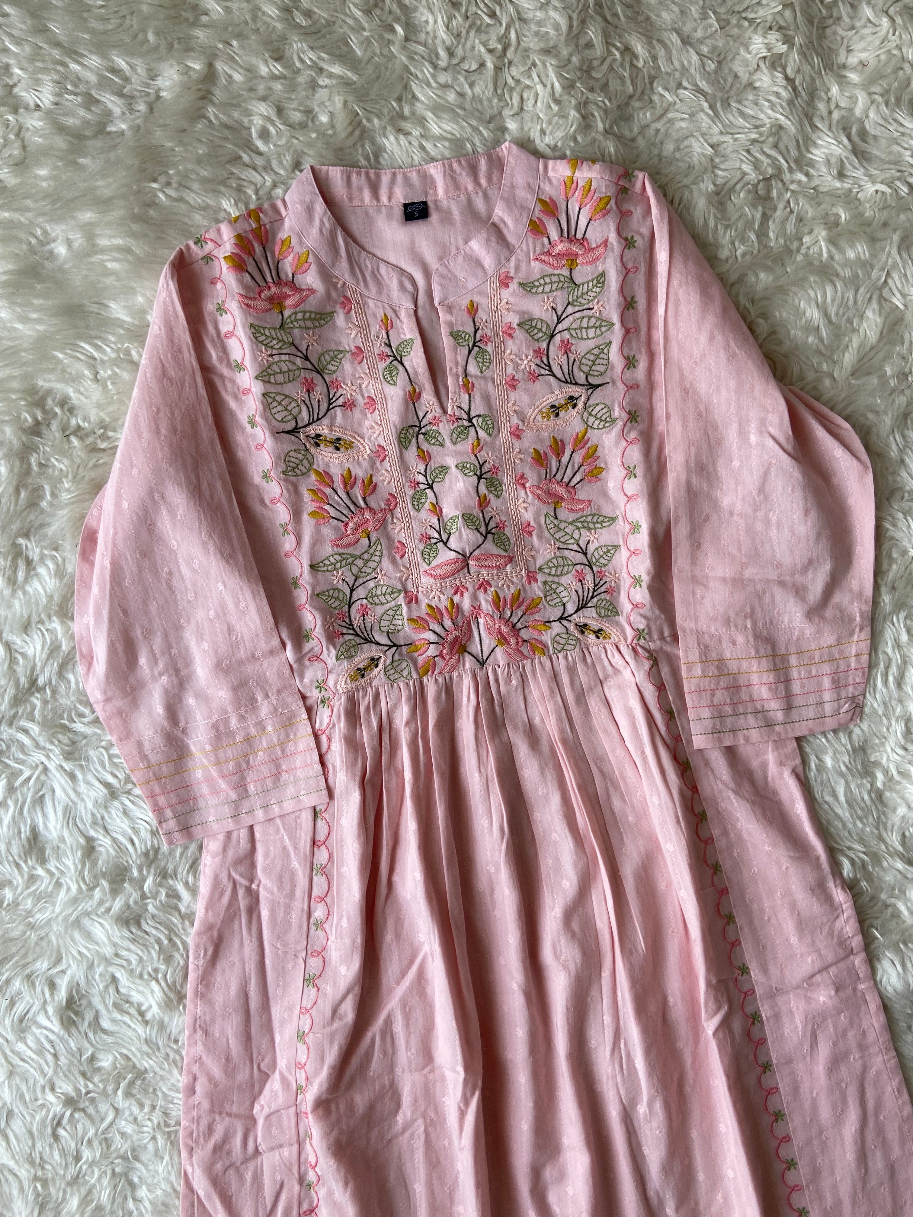 Premium Mul Cotton Thread Work Collection