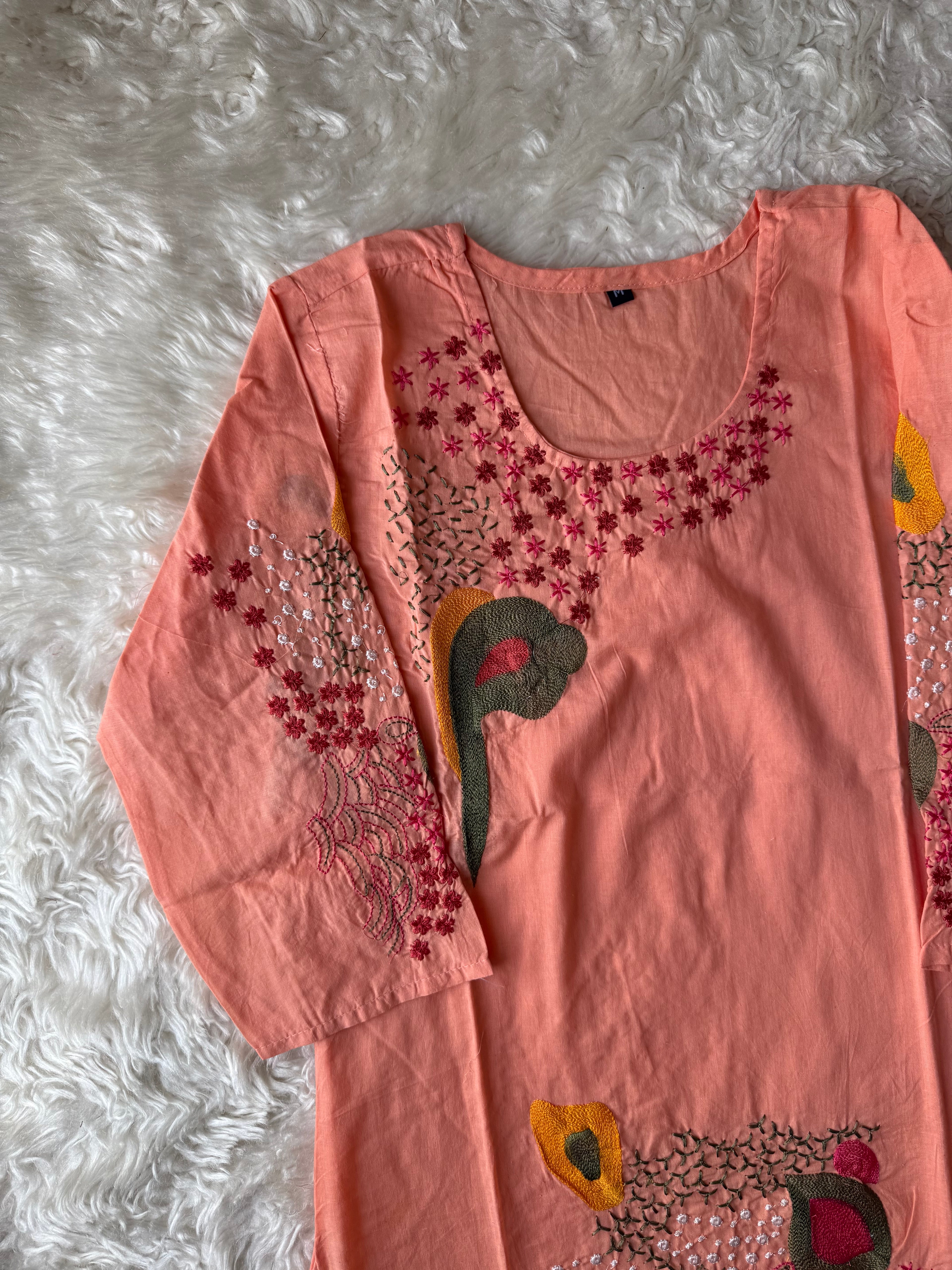 Cotton Kurti Pant Set