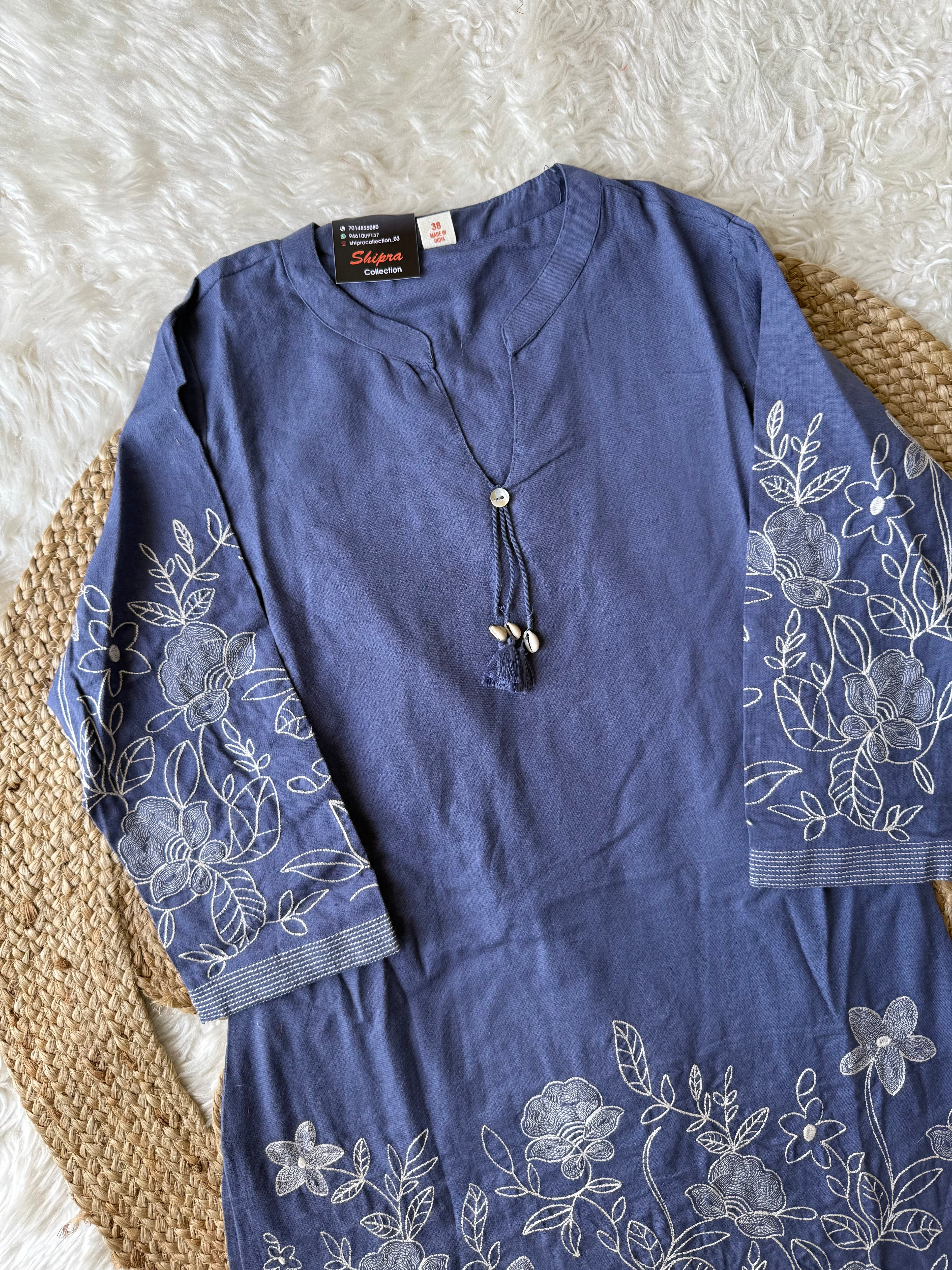 Soft Khadi Cotton Co-ord Set