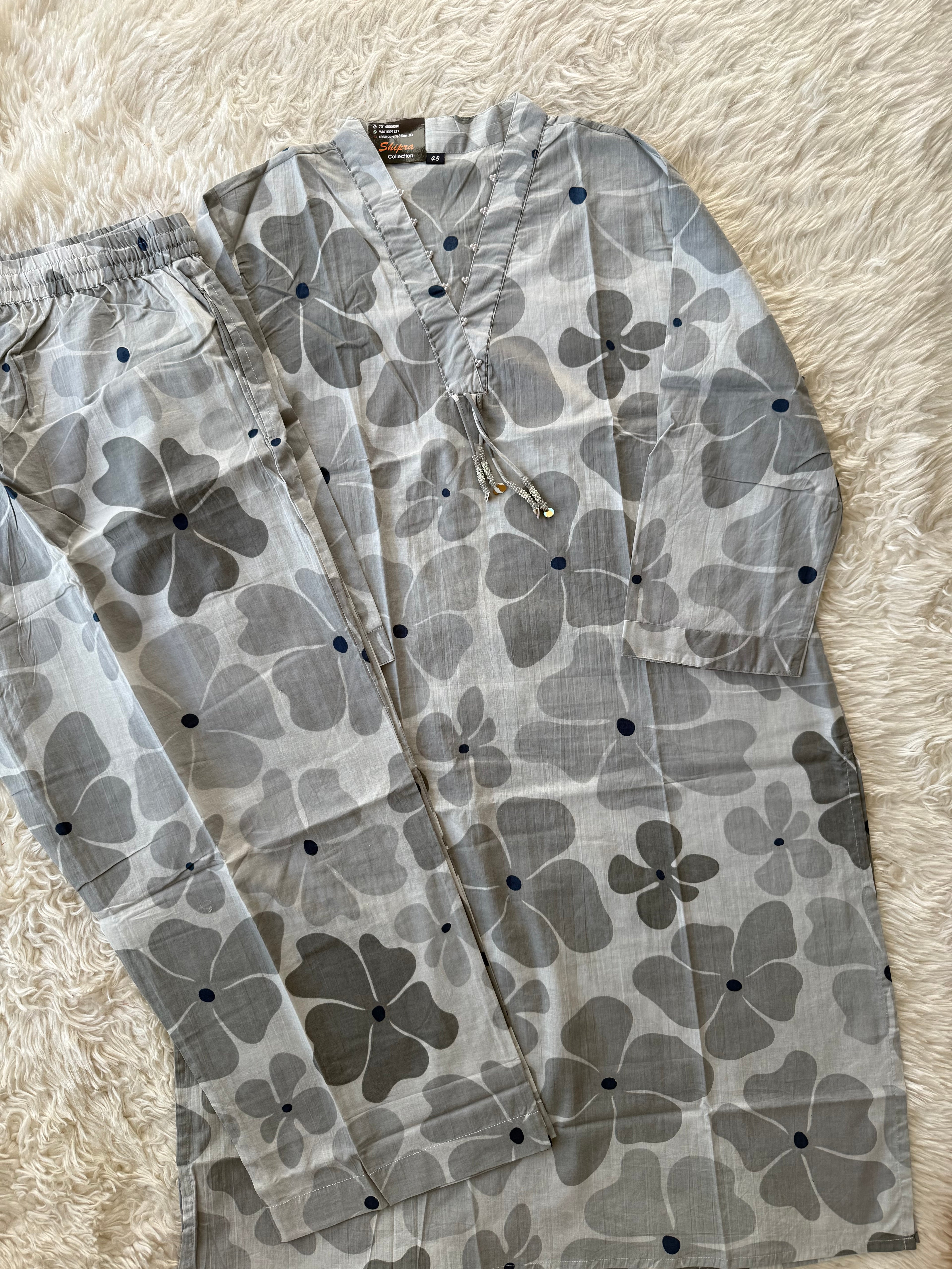 “Plus Size” Premium Cotton Co-ord Set