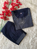 Premium Cotton Kurti Pant Set