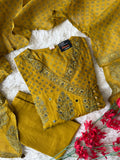 Premium Cotton Kurti Pant Dupatta Set
