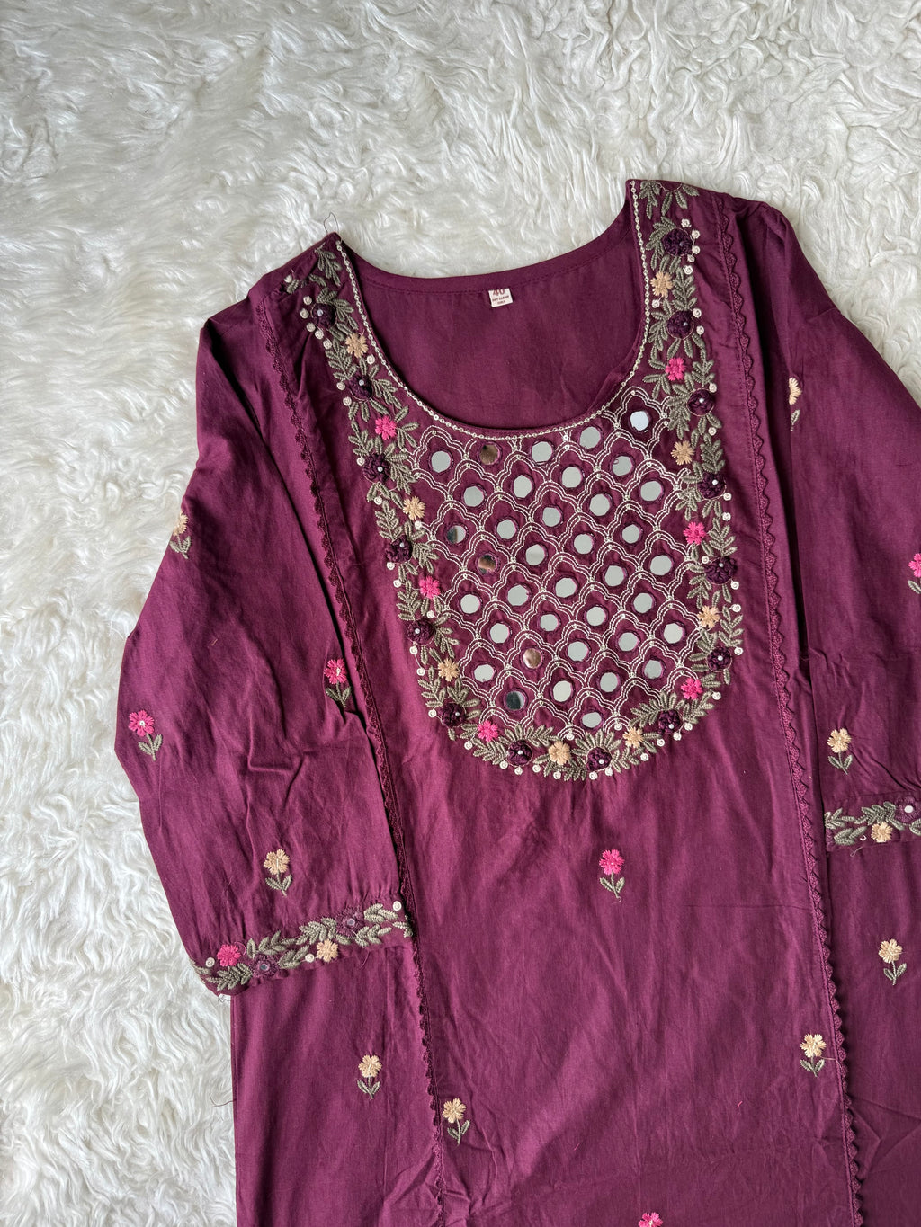 Premium Cotton Thread Work Collection