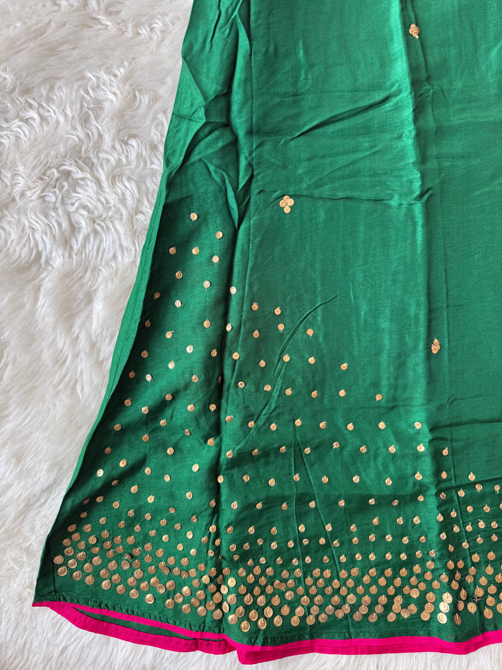 “Plus Size” Dola Silk Kurti Pant Dupatta Set