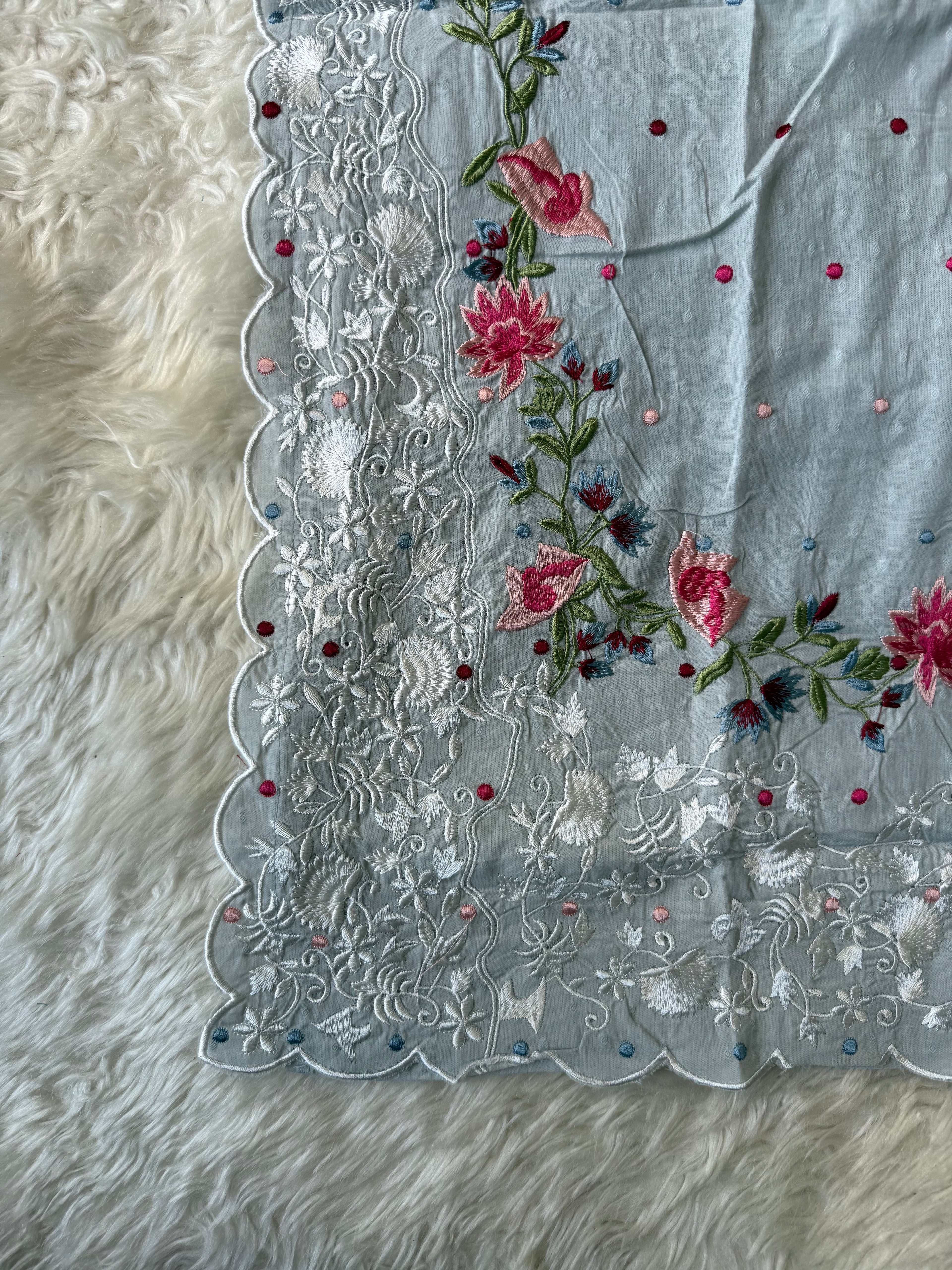 Premium Mul Cotton Thread Work Collection