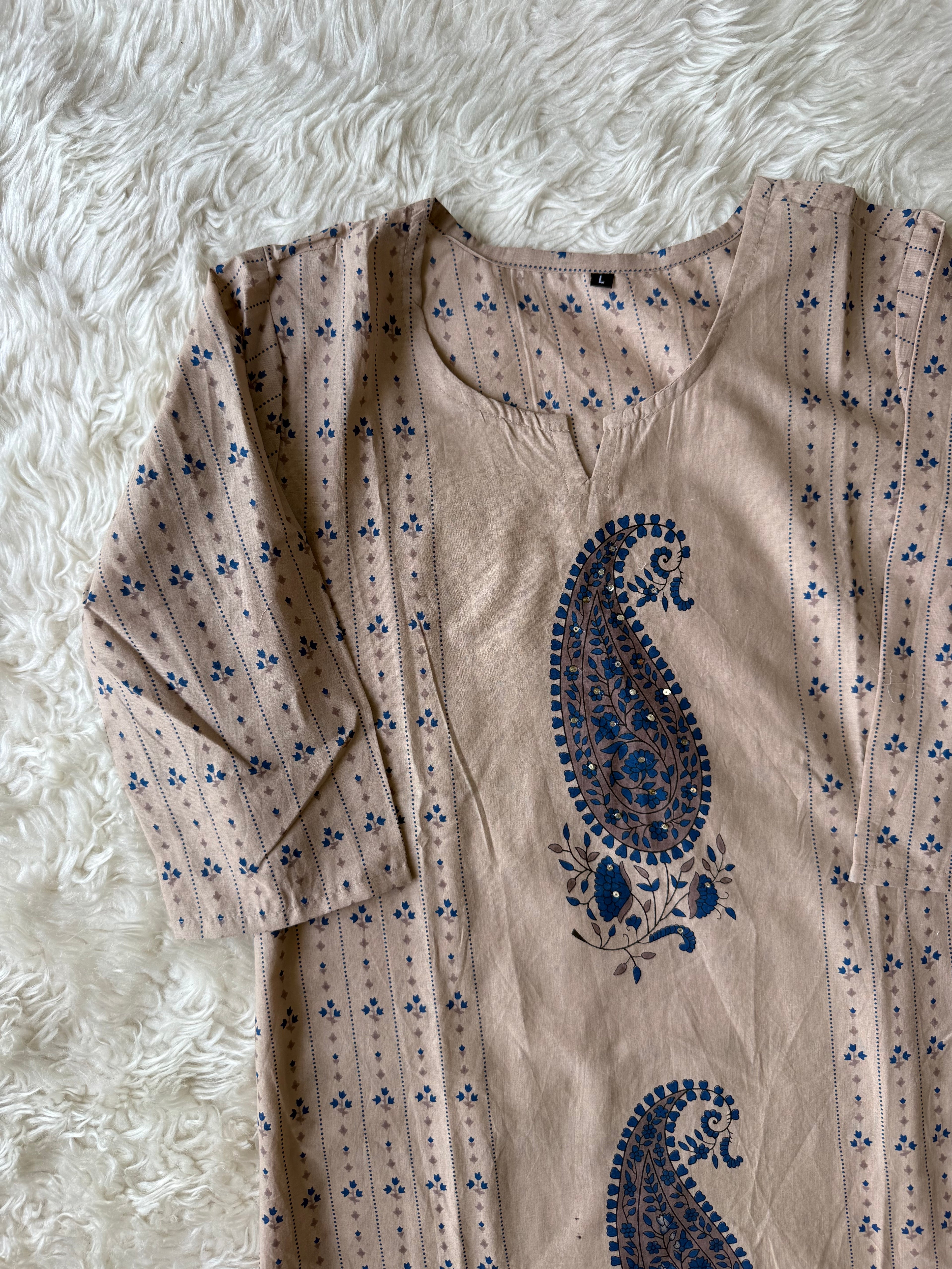Budget Friendly Kurti Pant Dupatta Set