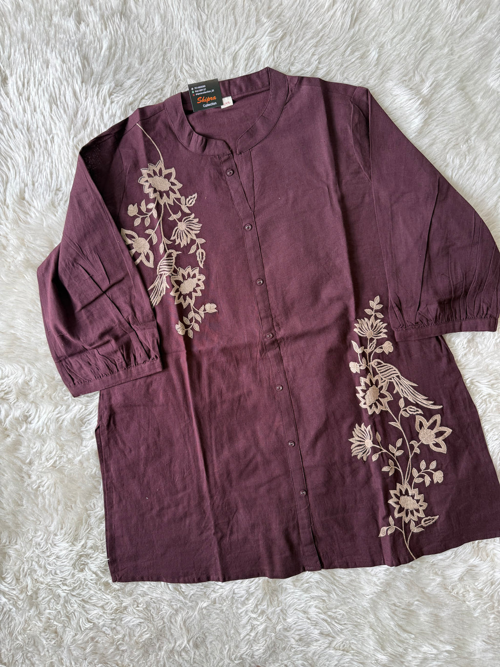“Plus Size” Soft Khadi Cotton Co-ord Set