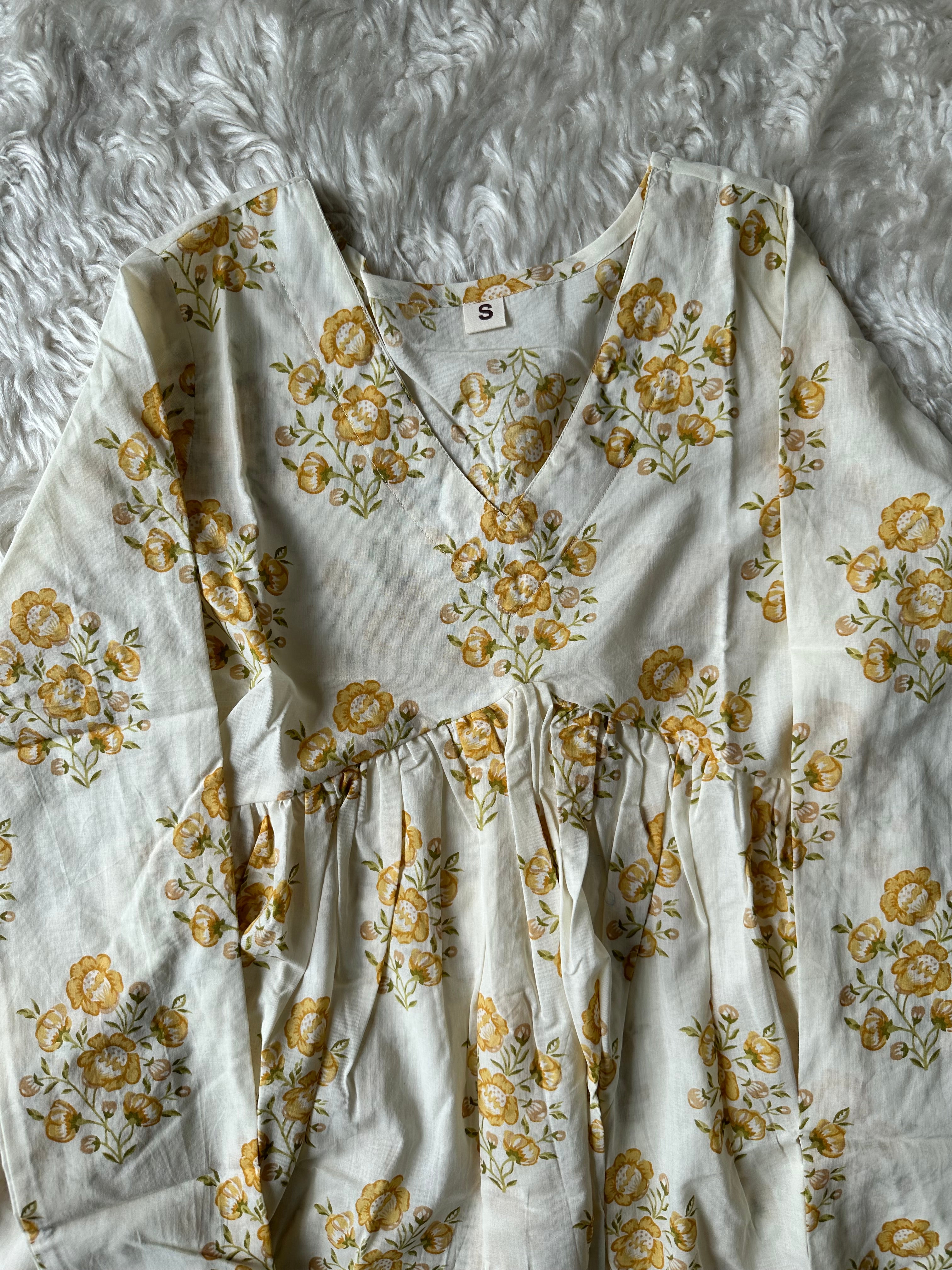 Premium Cotton Peplum Kurti