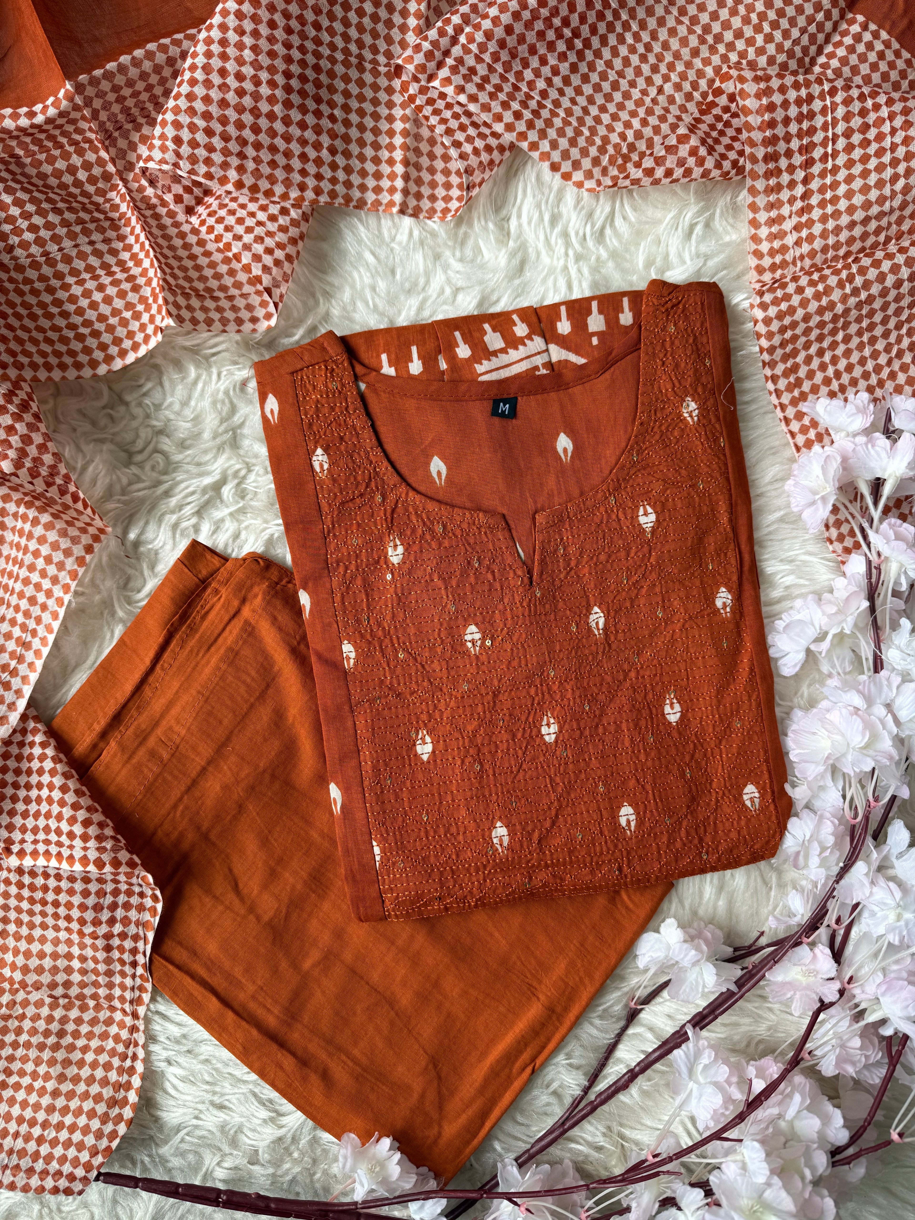 Budget Friendly Cotton flare Set