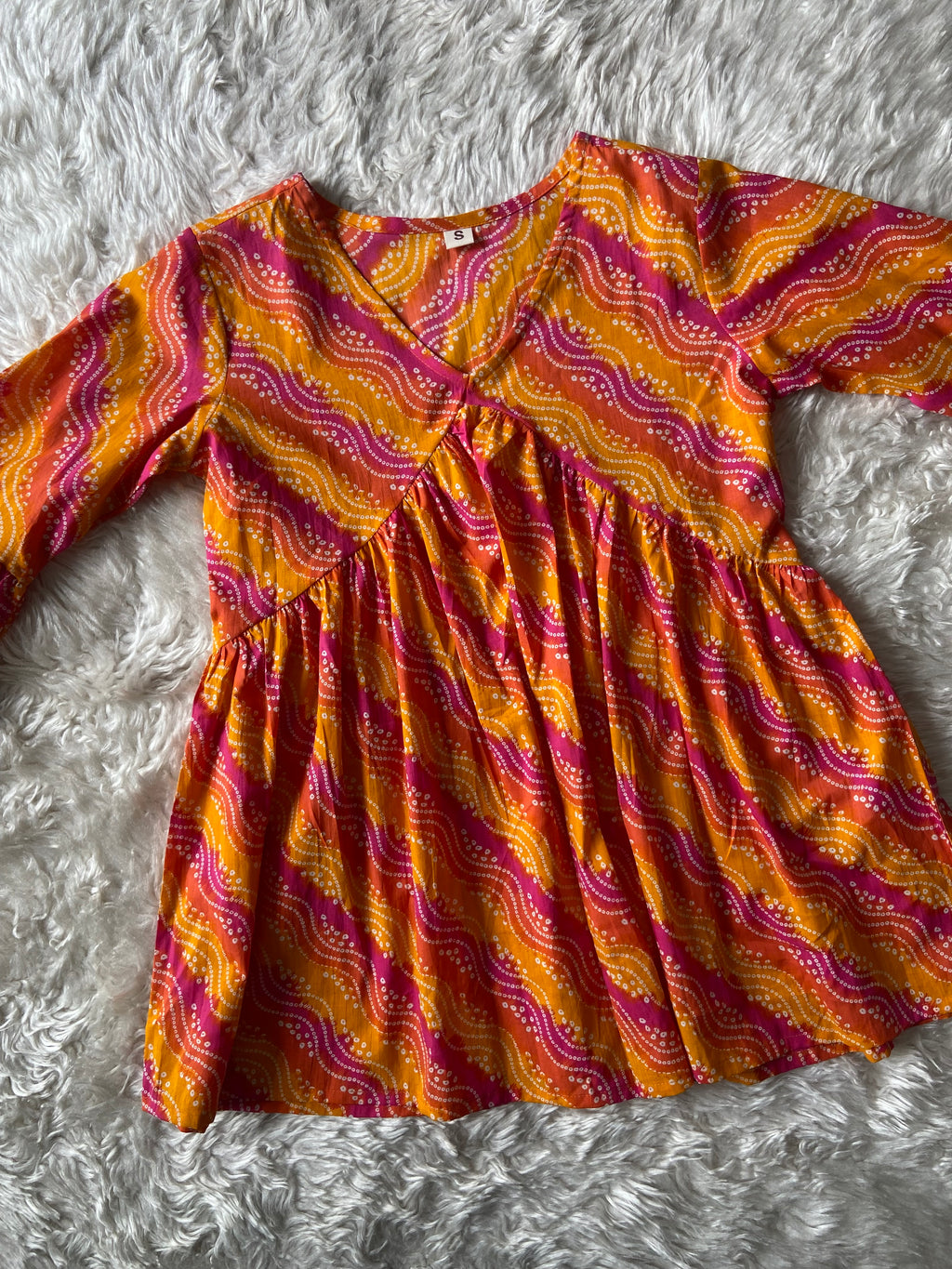 Premium short Cotton Peplum Kurti