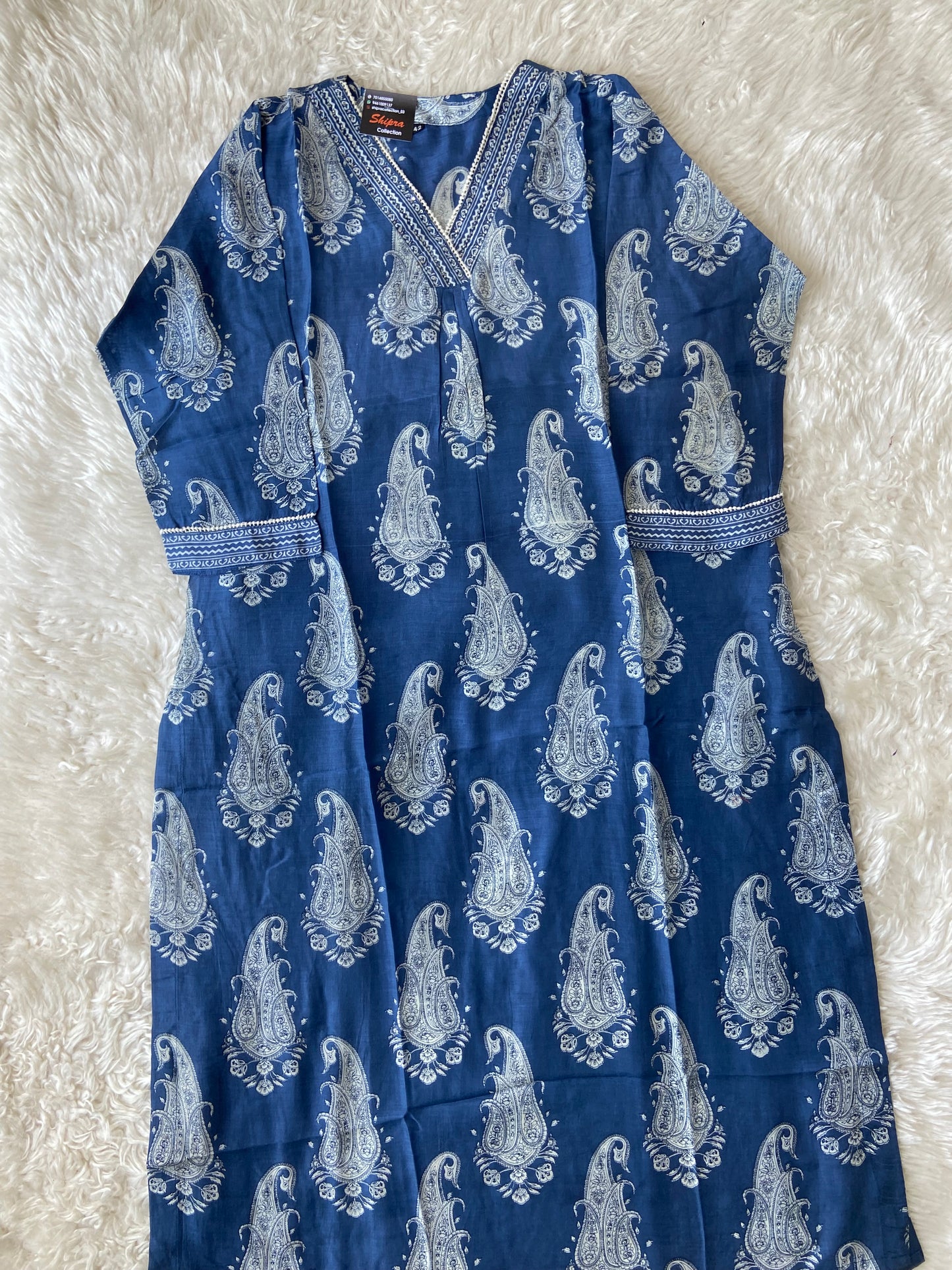 Premium Soft Muslin Silk kurti