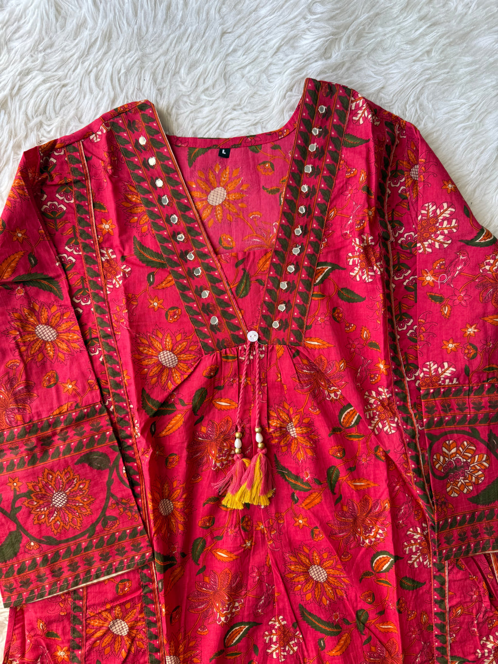 Cotton FLARE Kurti Pant Set
