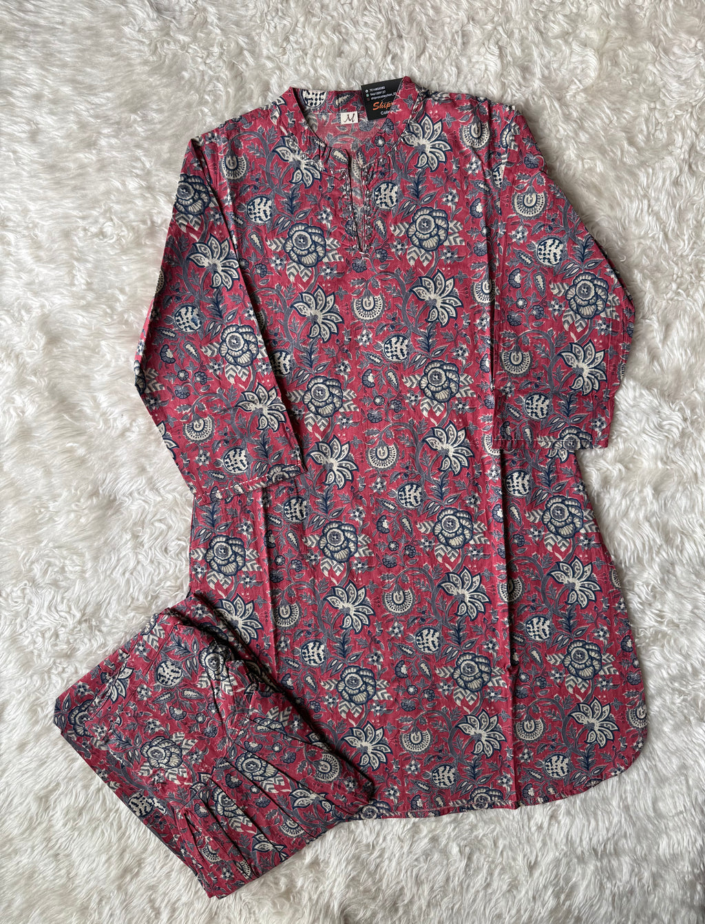 Premium Cotton Kurti Farshi Salwar Set
