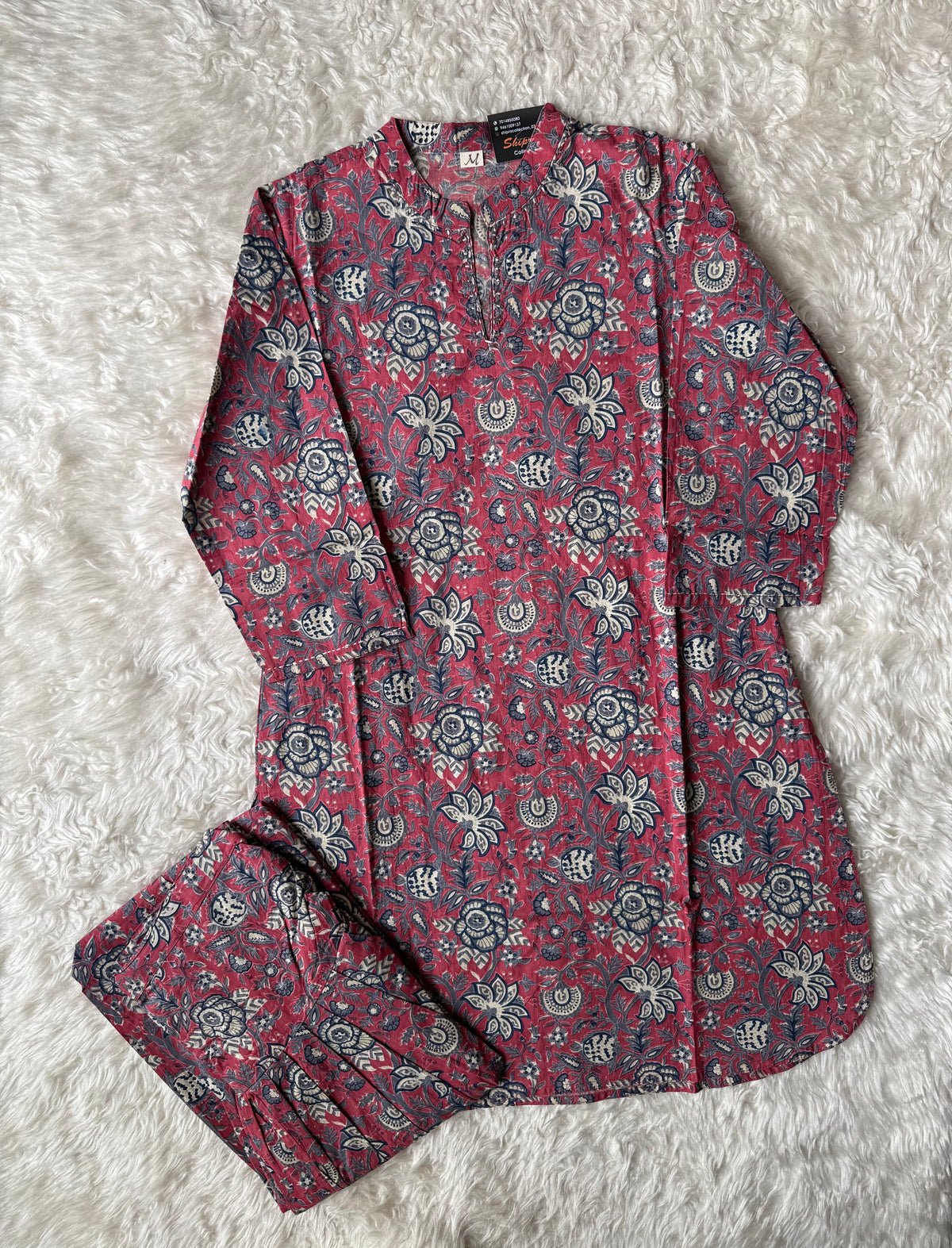 Premium Cotton Kurti Farshi Salwar Set