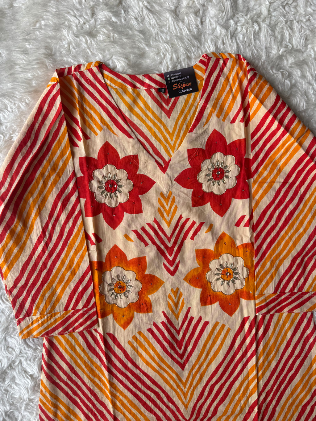 Premium Cotton Kurti Pant Dupatta Set