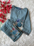 Chanderi Silk Co-ord Set