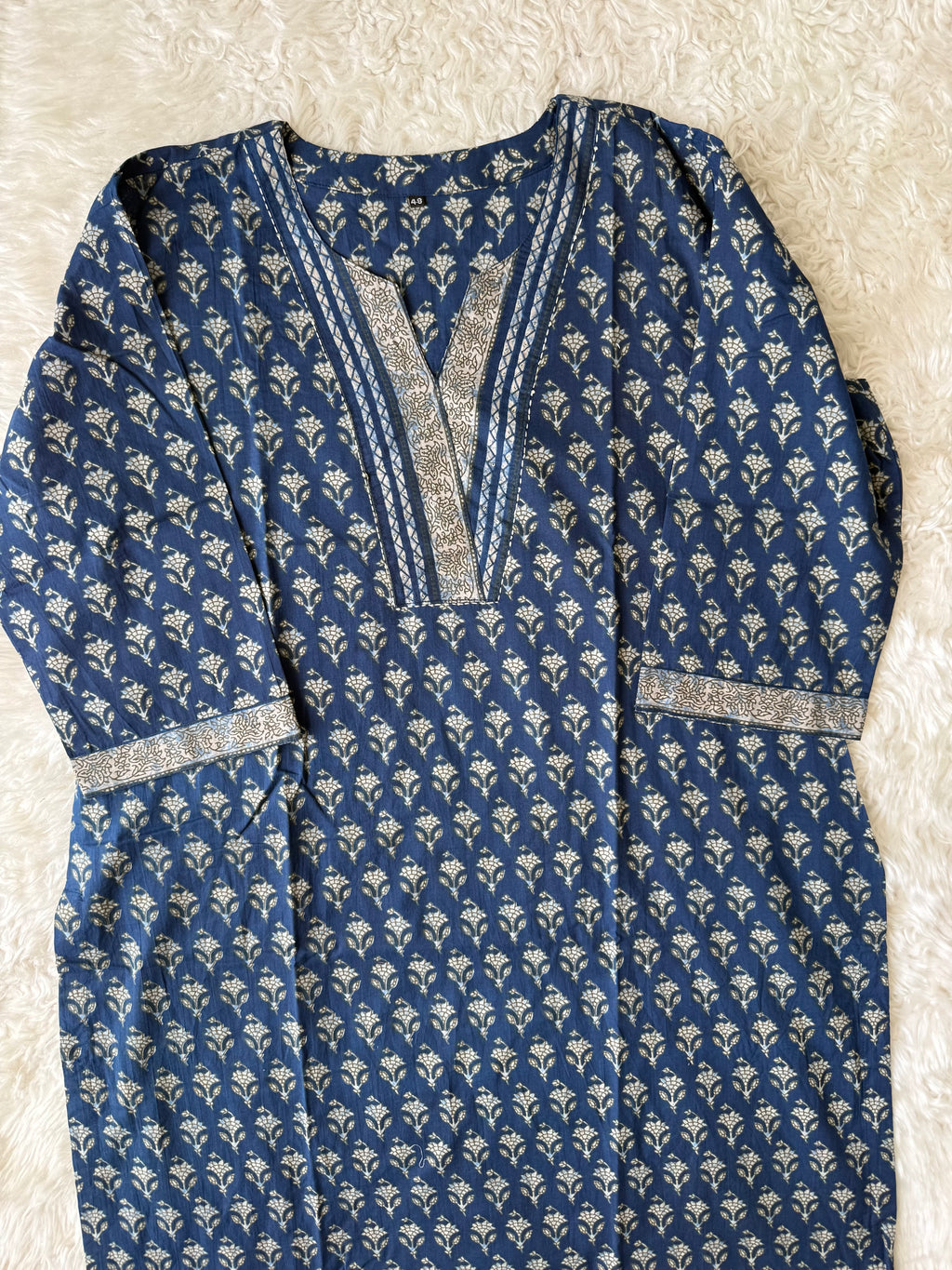 Premium Cotton Kurti Pant Dupatta Set