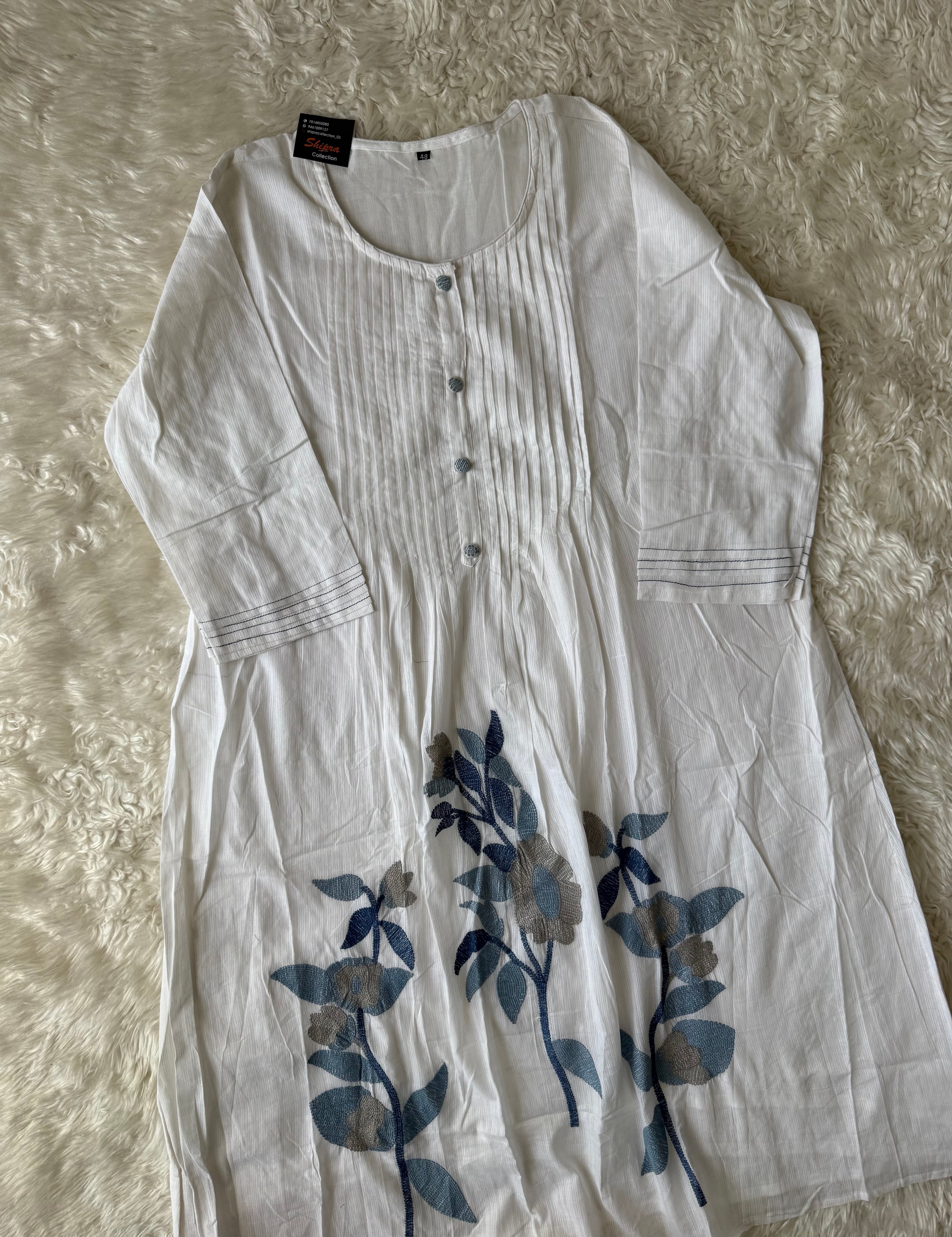 Premium Cotton Thread Work Collection