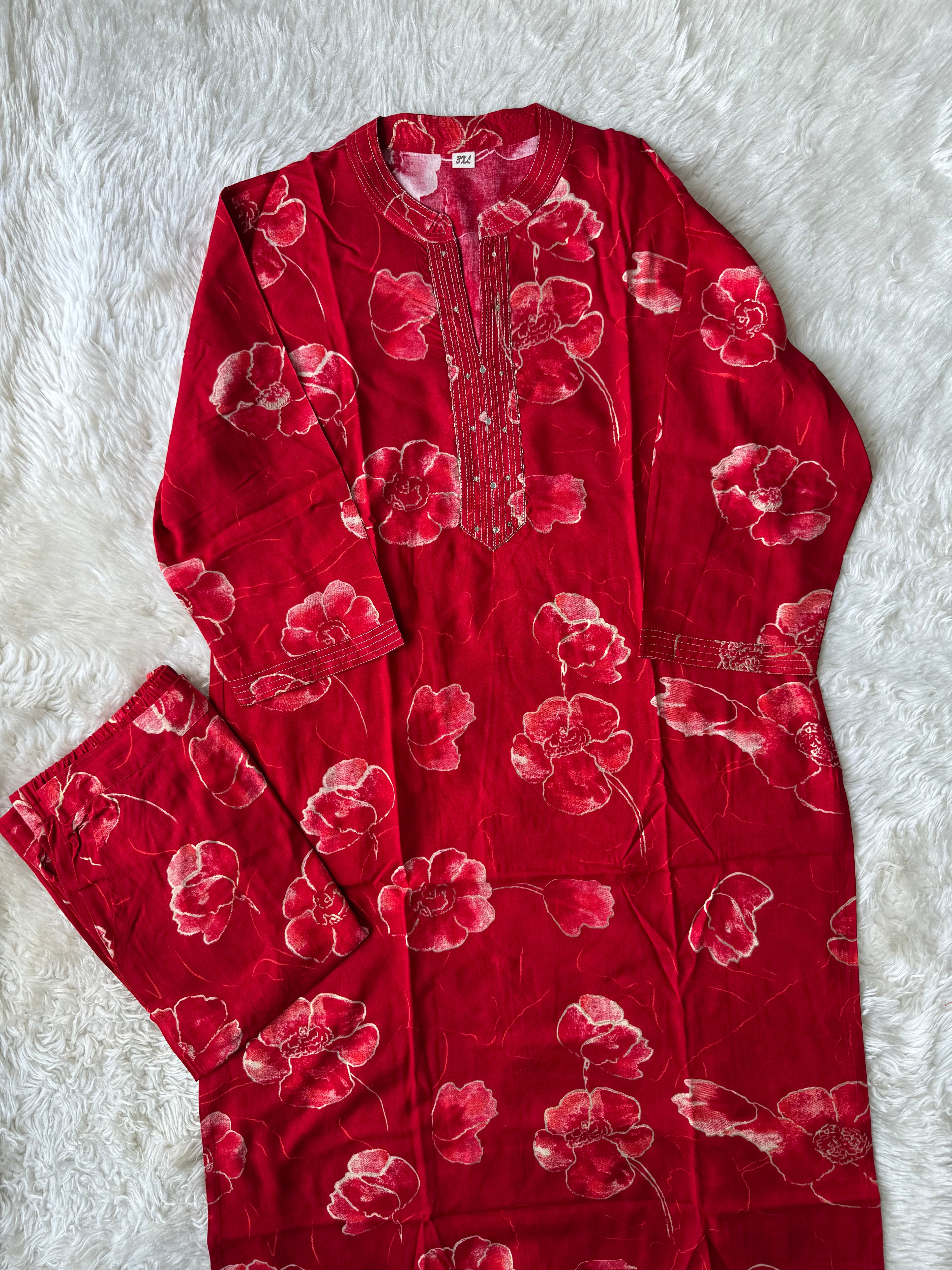 “Plus Size” Soft Rayon Co-ord Set
