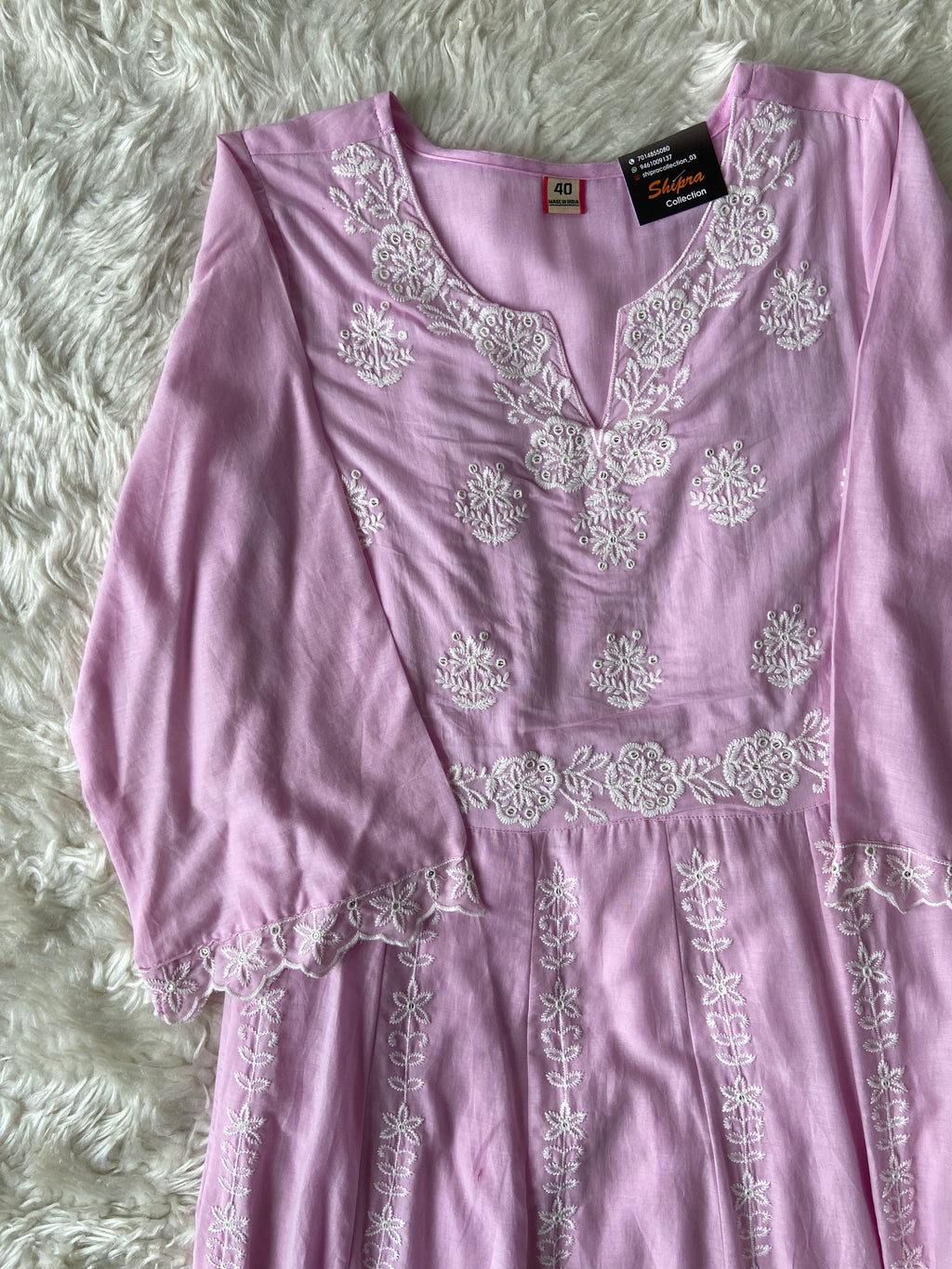 Premium Mul Cotton Thread Work Collection