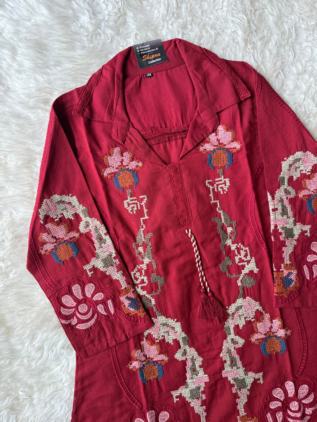 Khadi Cotton Thread Work Set