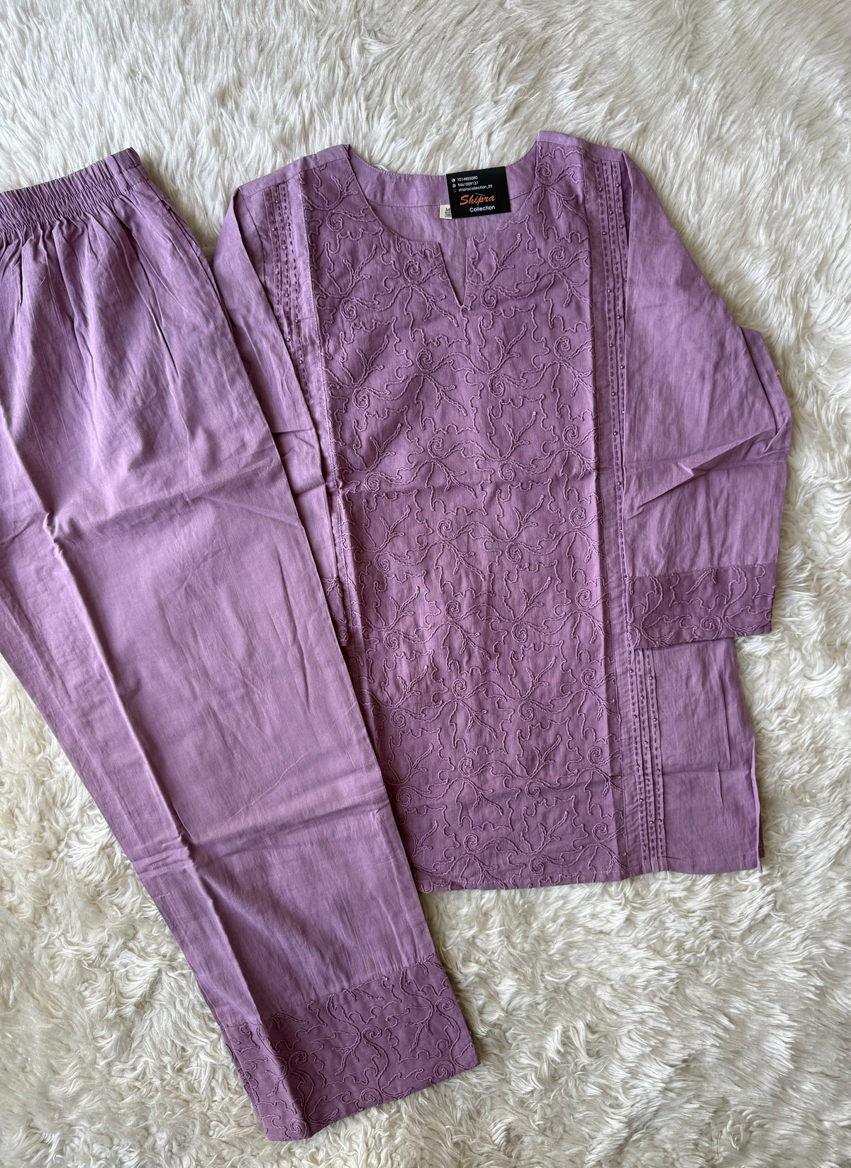Premium Cotton  Co-ord Set