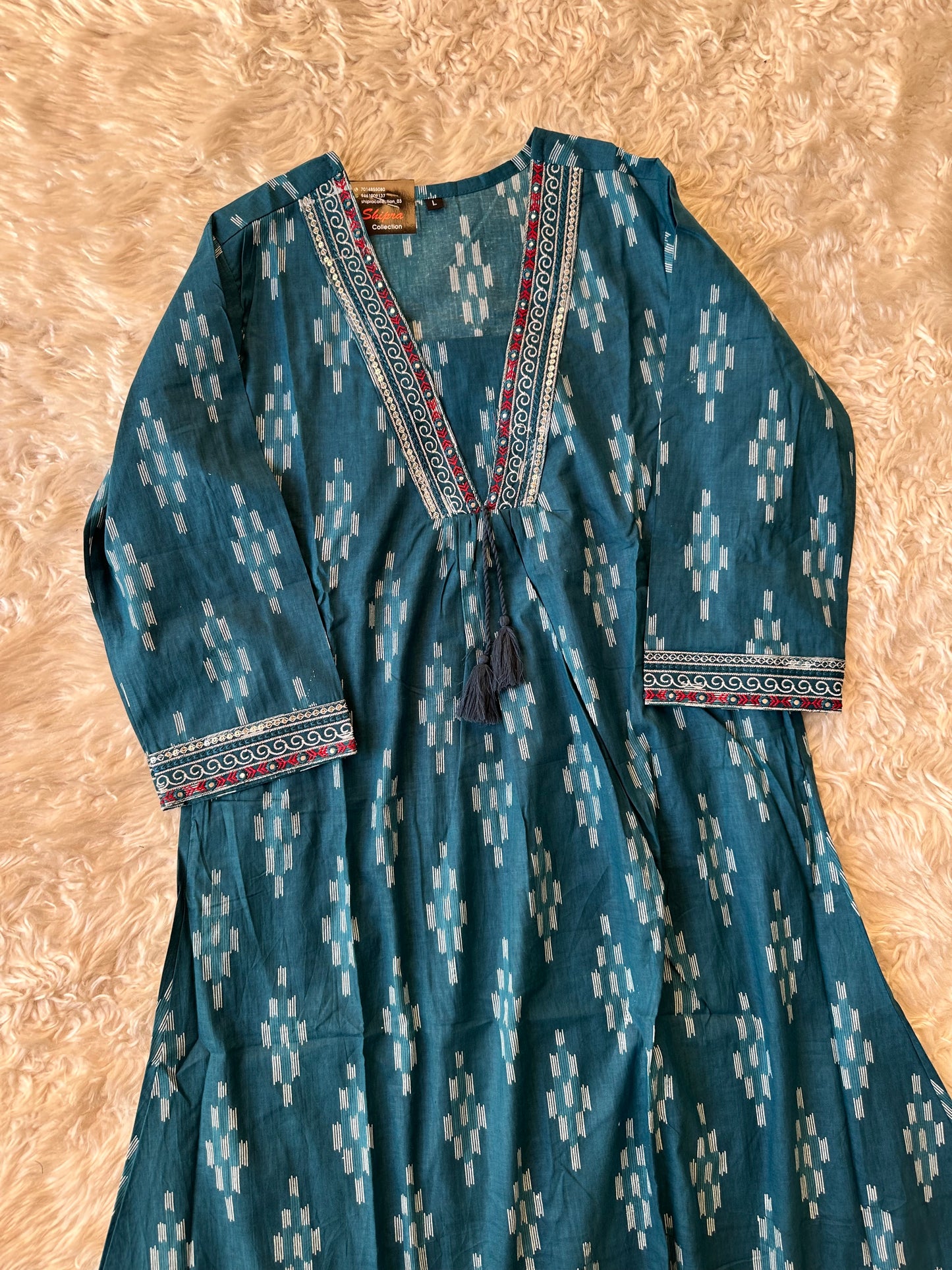 Budget Friendly FLARE Kurti Pant Dupatta Set