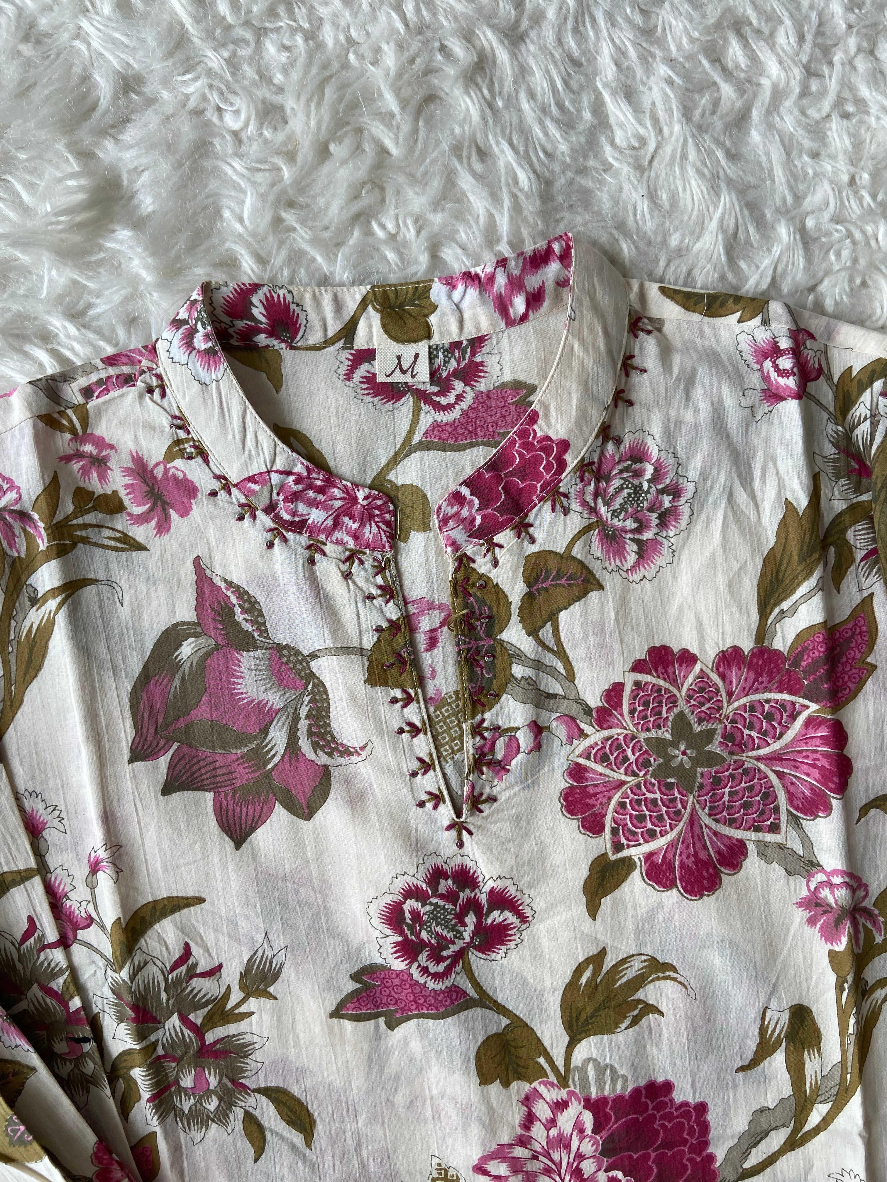 Premium Cotton Kurti Farshi Salwar Set