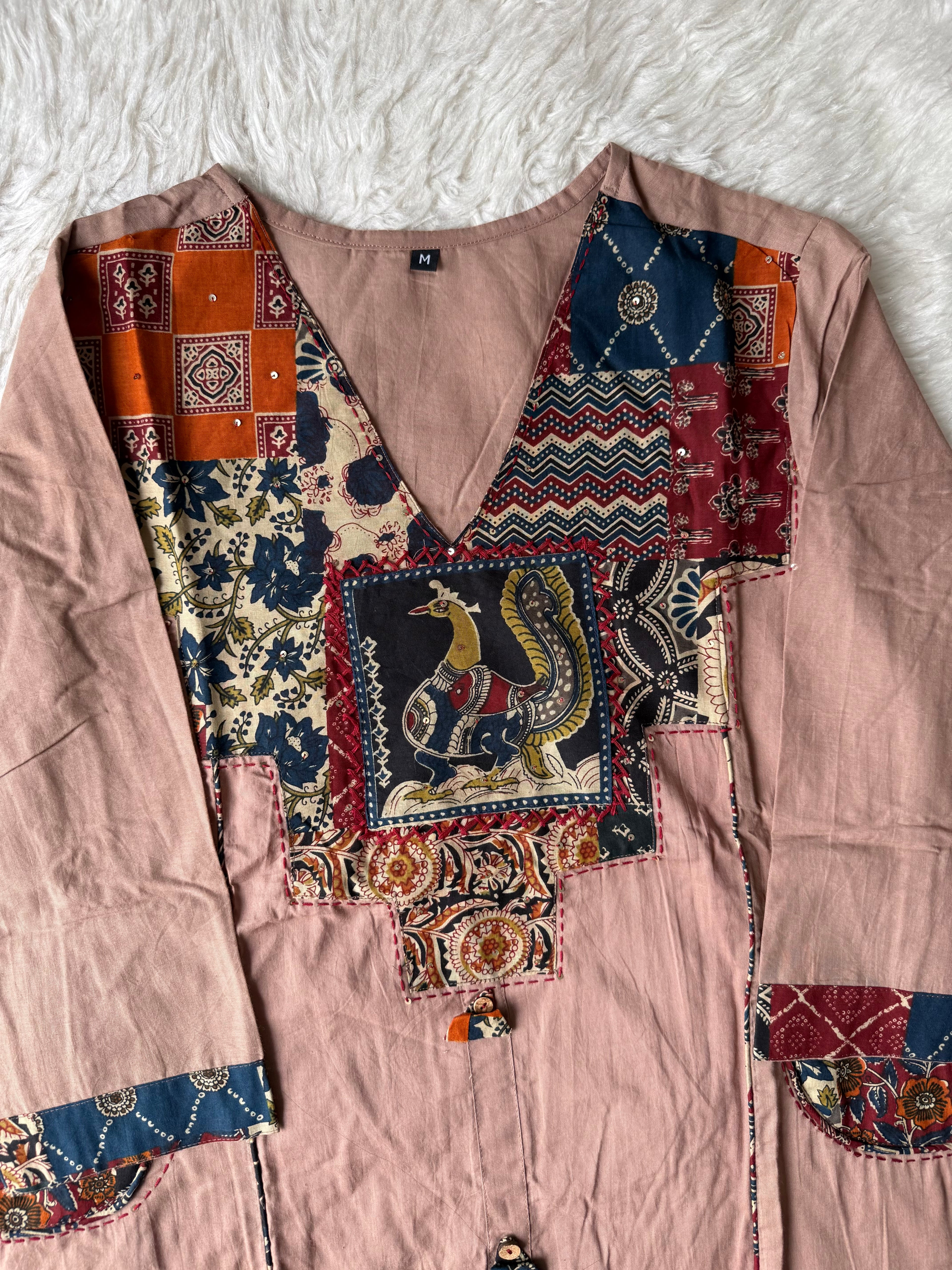Pure Cotton Kurti Plazo Dupatta Set