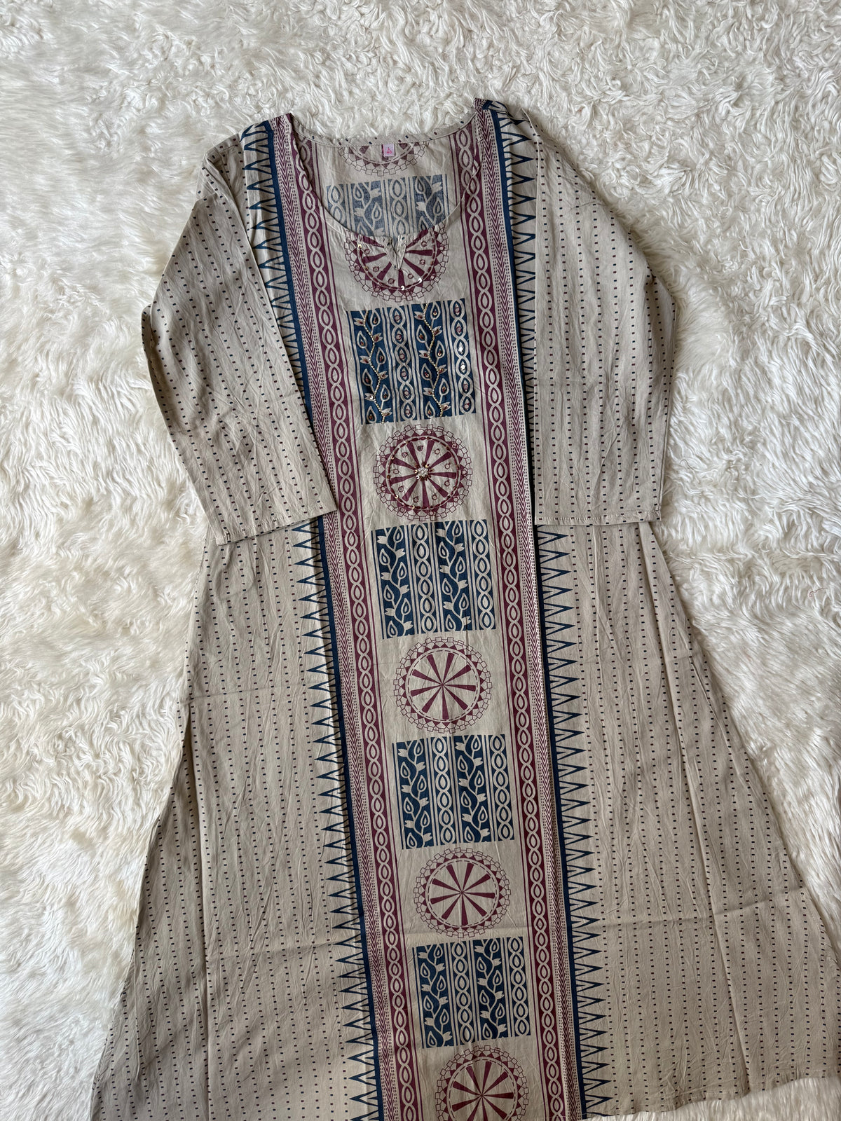 Pure Cotton Kurti Pant Set