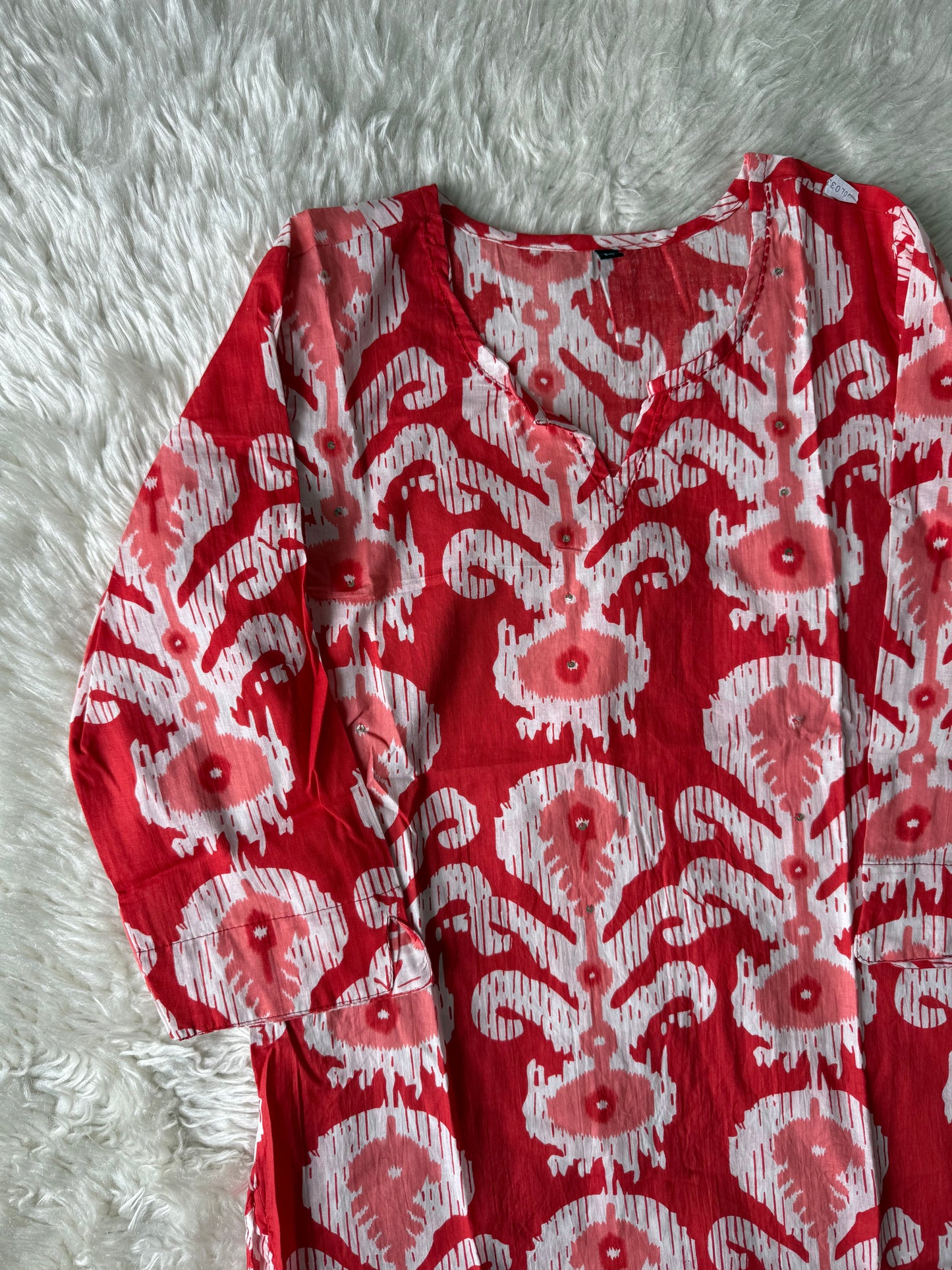 Cotton Kurti Pant Set
