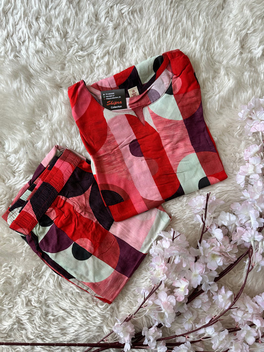 Viscose Fabric Lounge Wear