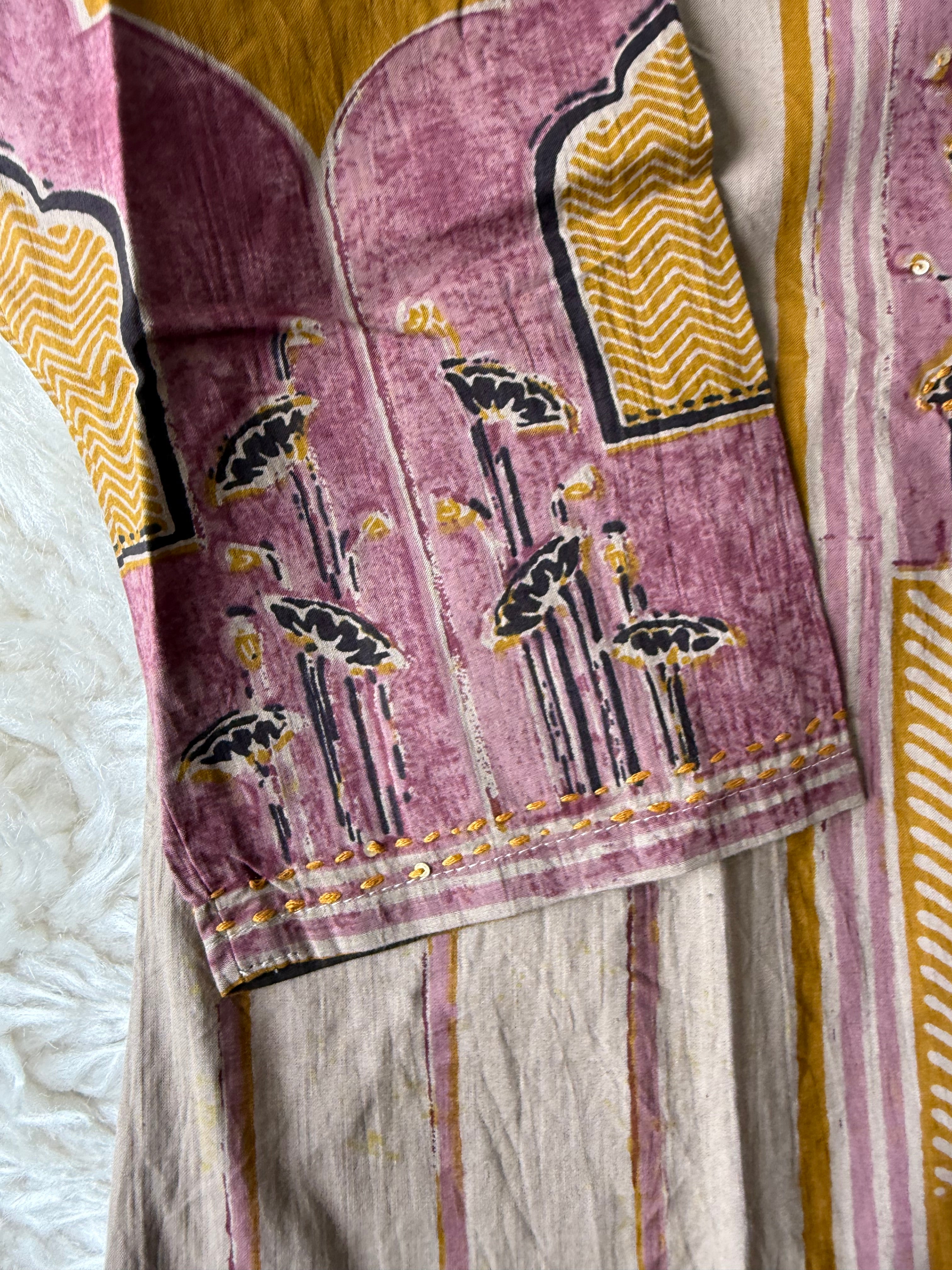 Premium Cotton Kurti Pant Dupatta Set