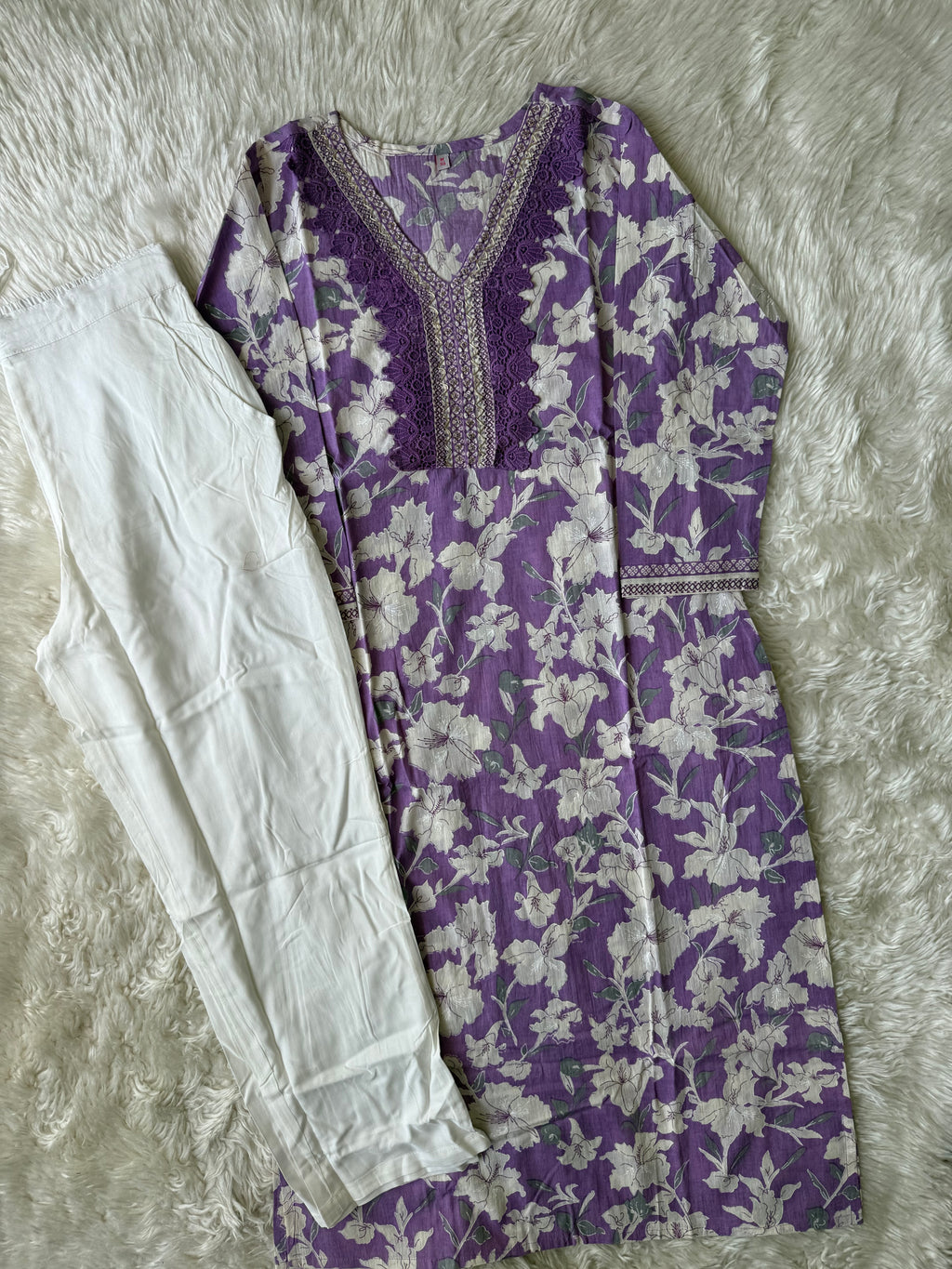 Premium Cotton Kurti Pant Set