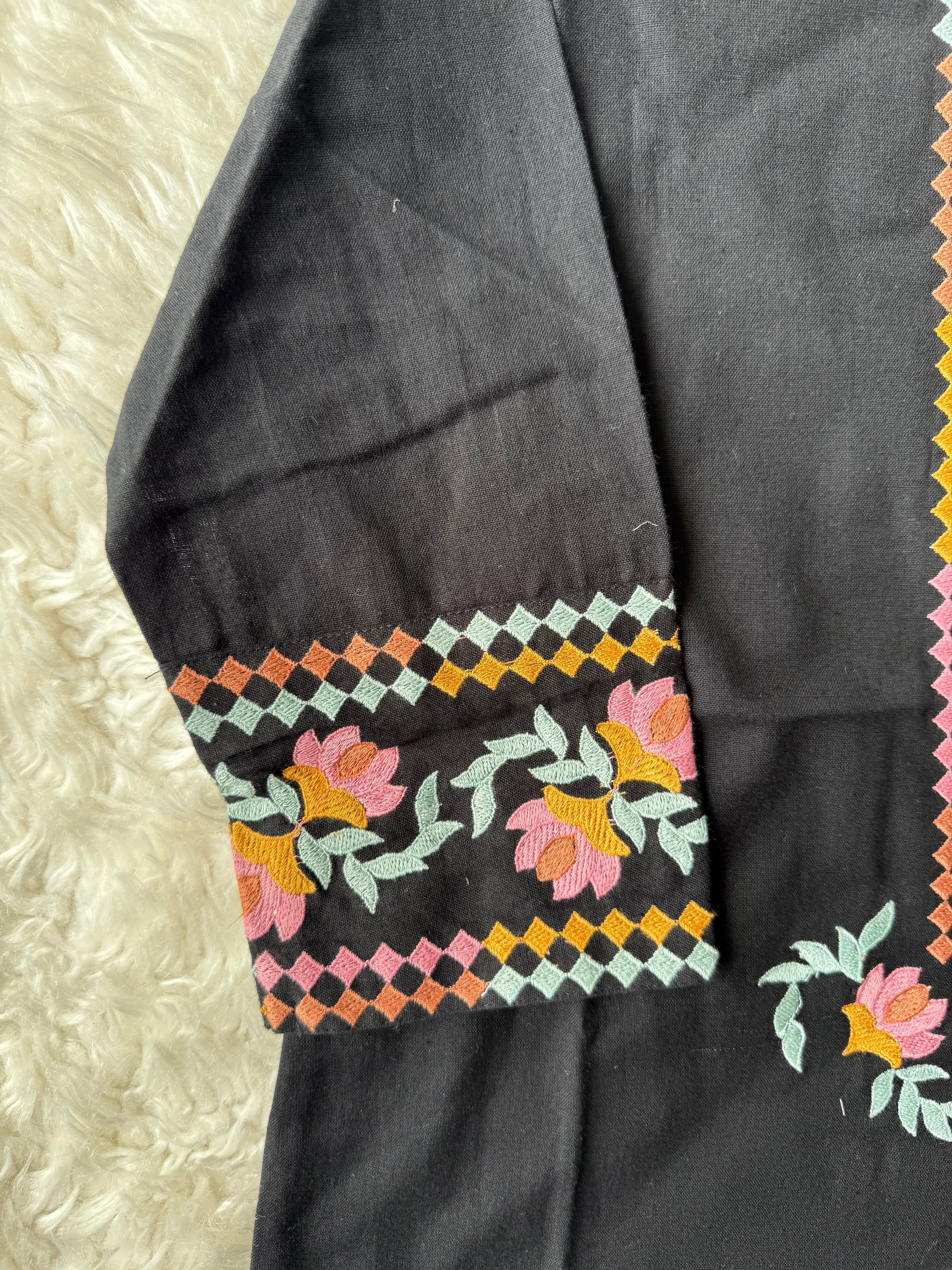 Khadi Cotton Short Kurti