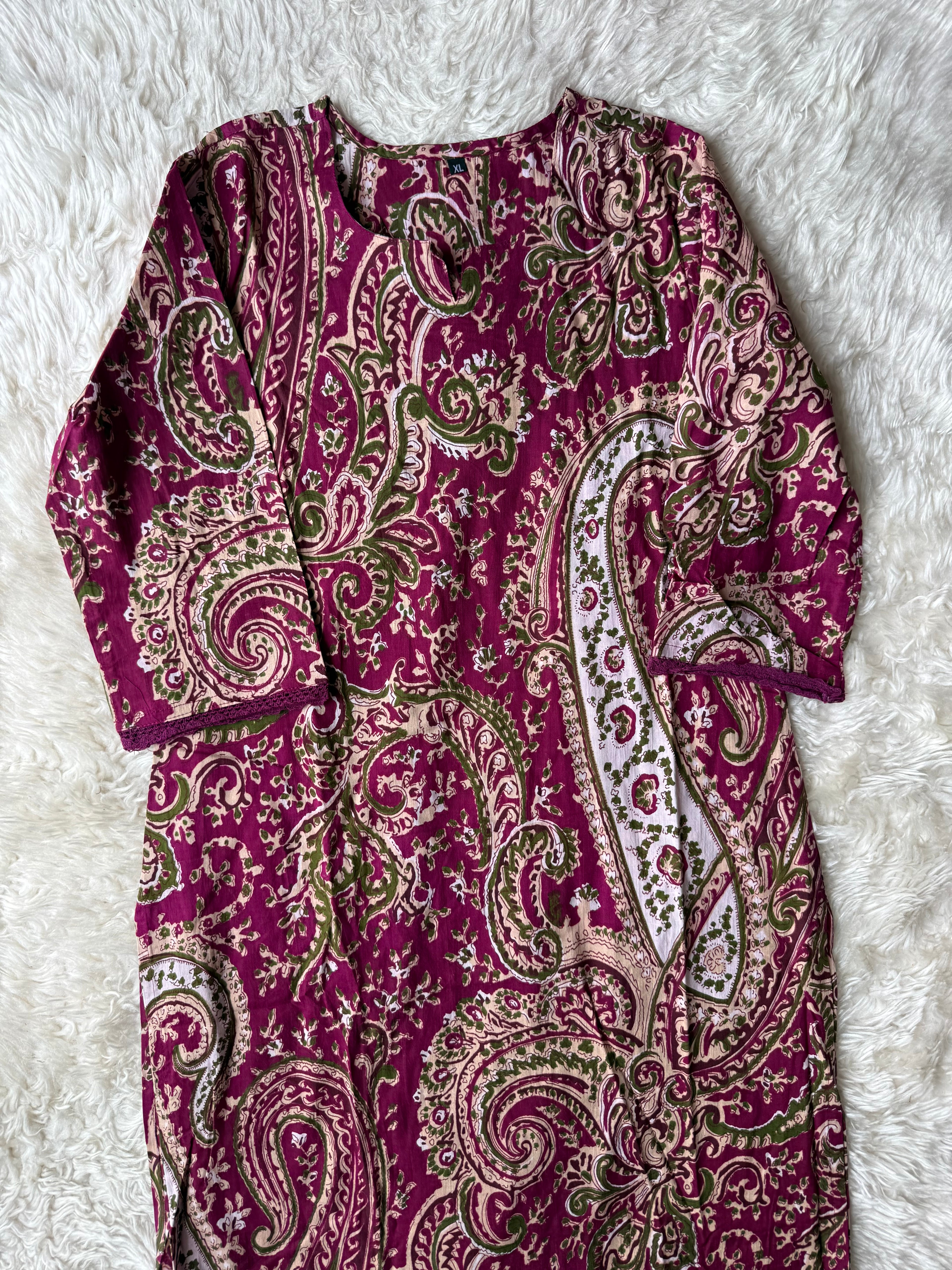 Pure Cotton Kurti