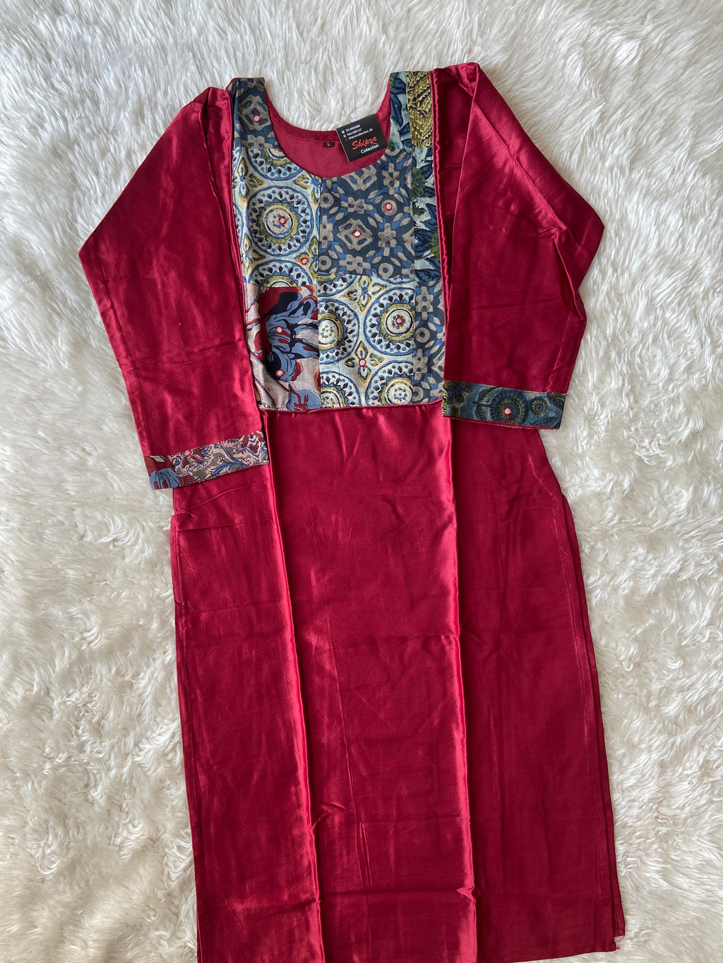 Gazi Silk Kurti