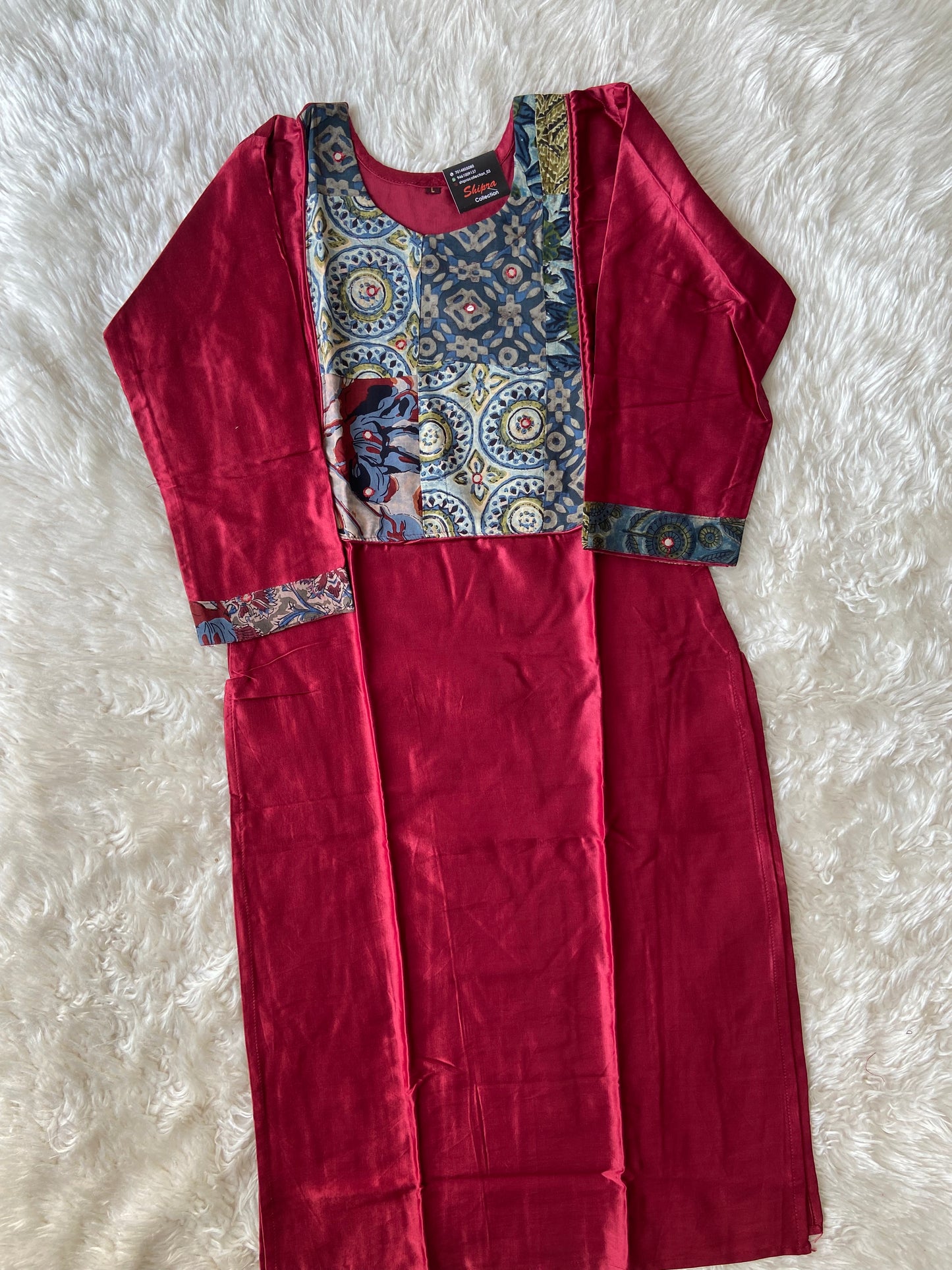 Gazi Silk Kurti