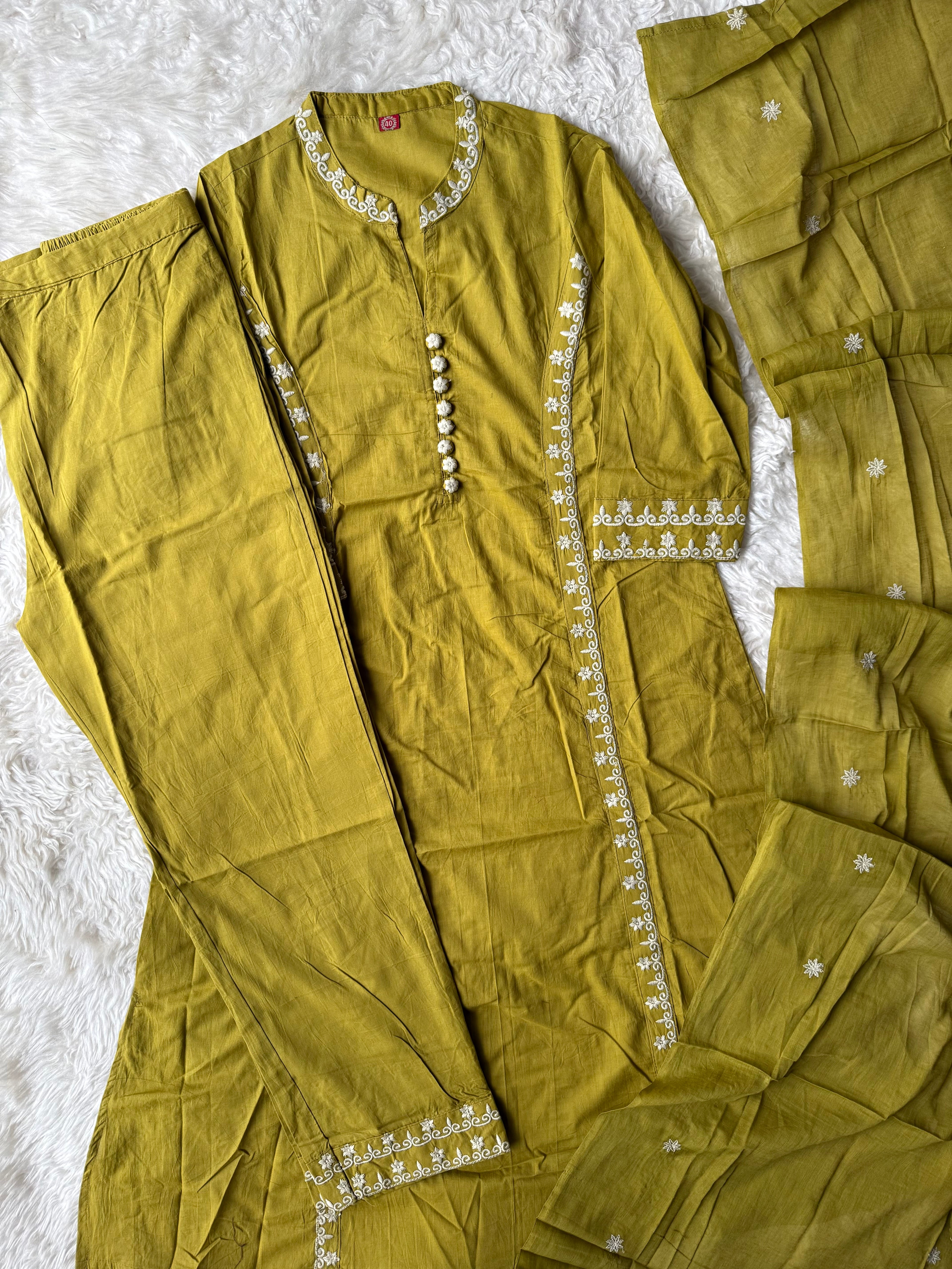 Pure Cotton Thread Work Collection