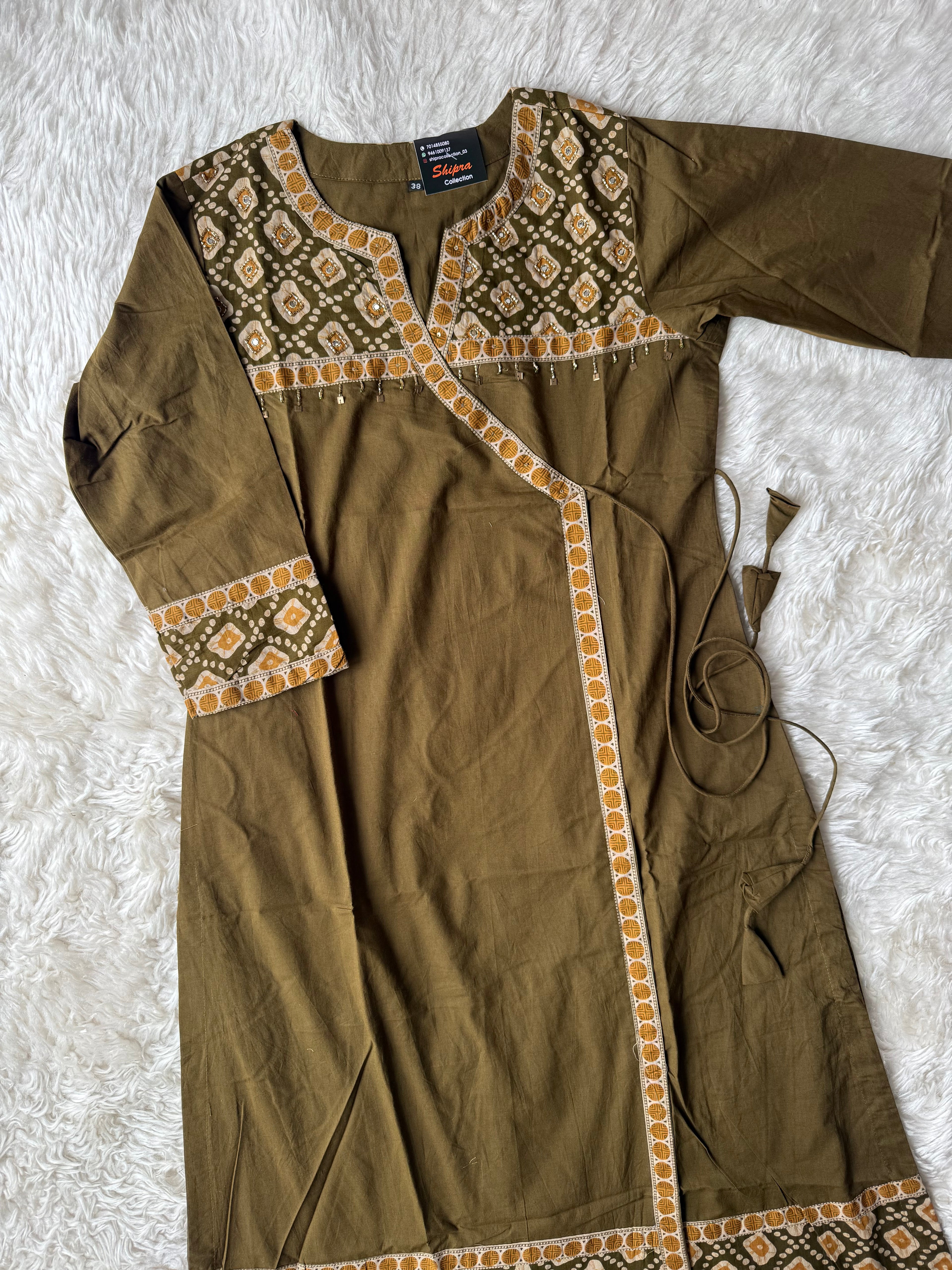 Premium Cotton Kurti Pant Dupatta Set