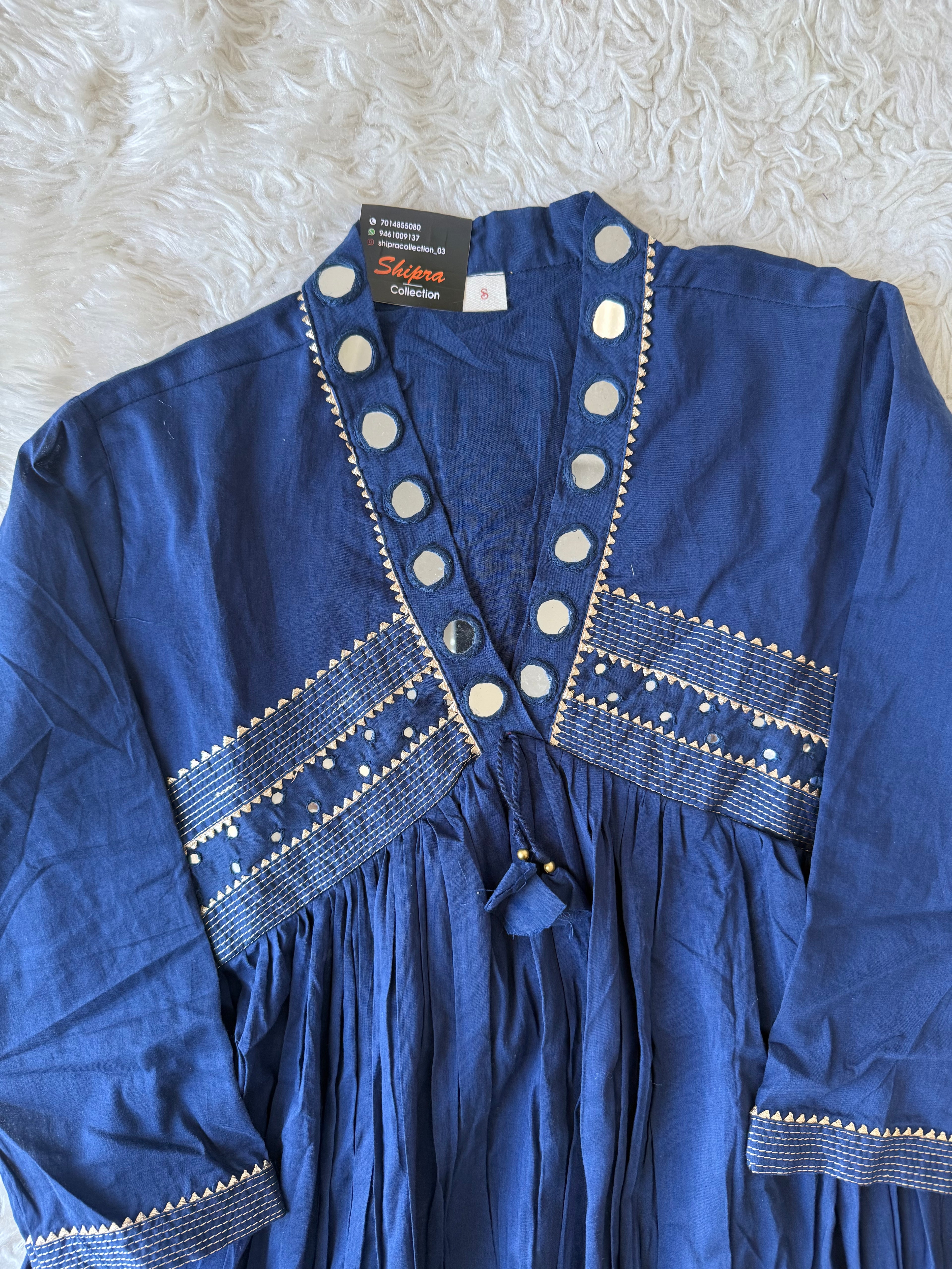Premium Cotton Flare Kurti Pant Set