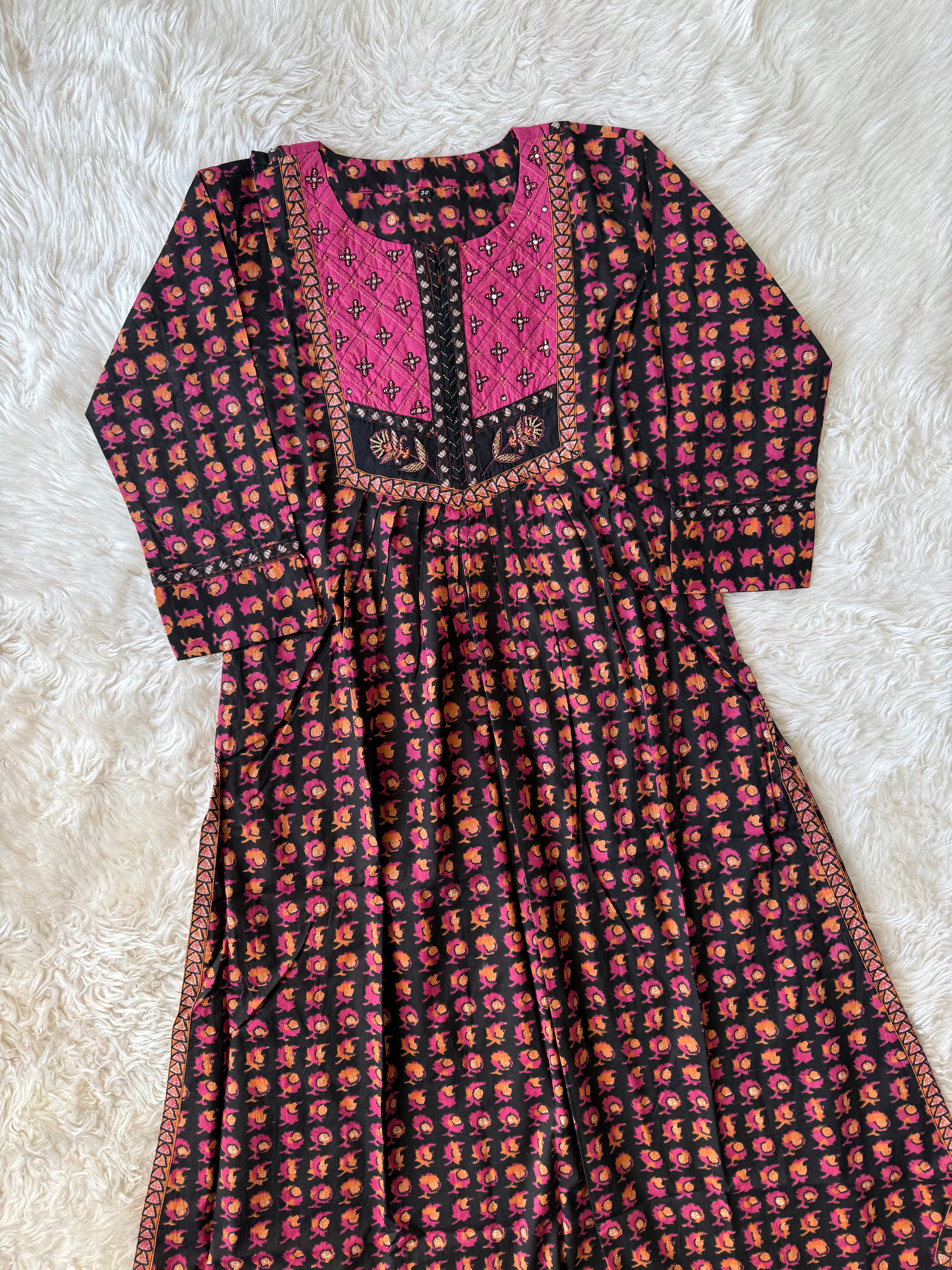 Premium Cotton Kurti Pant Dupatta Set