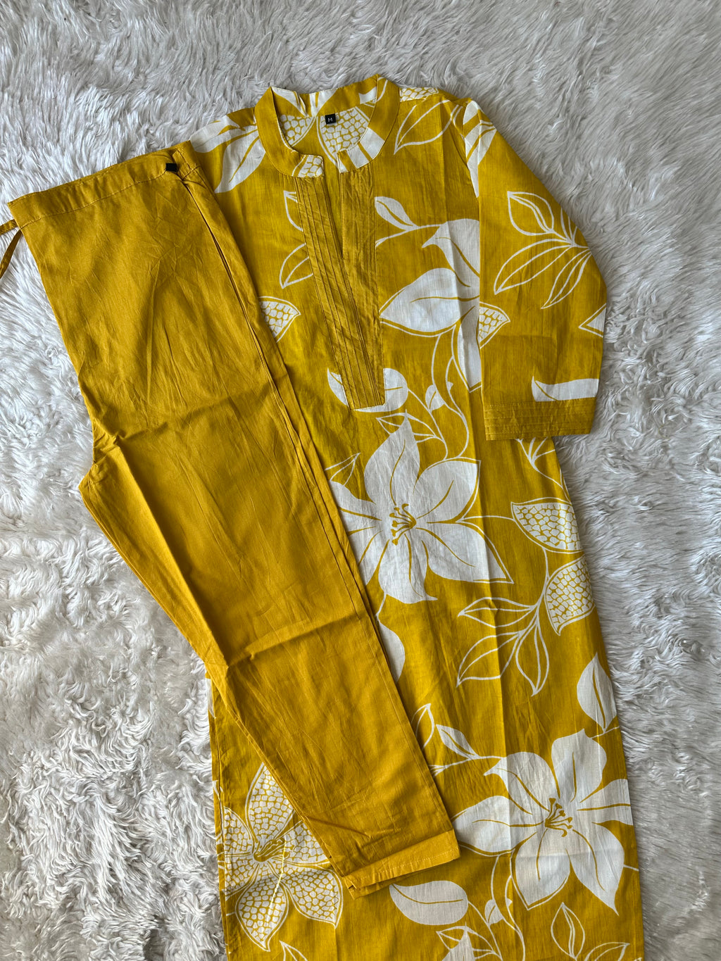 Cotton Kurti Pant Set