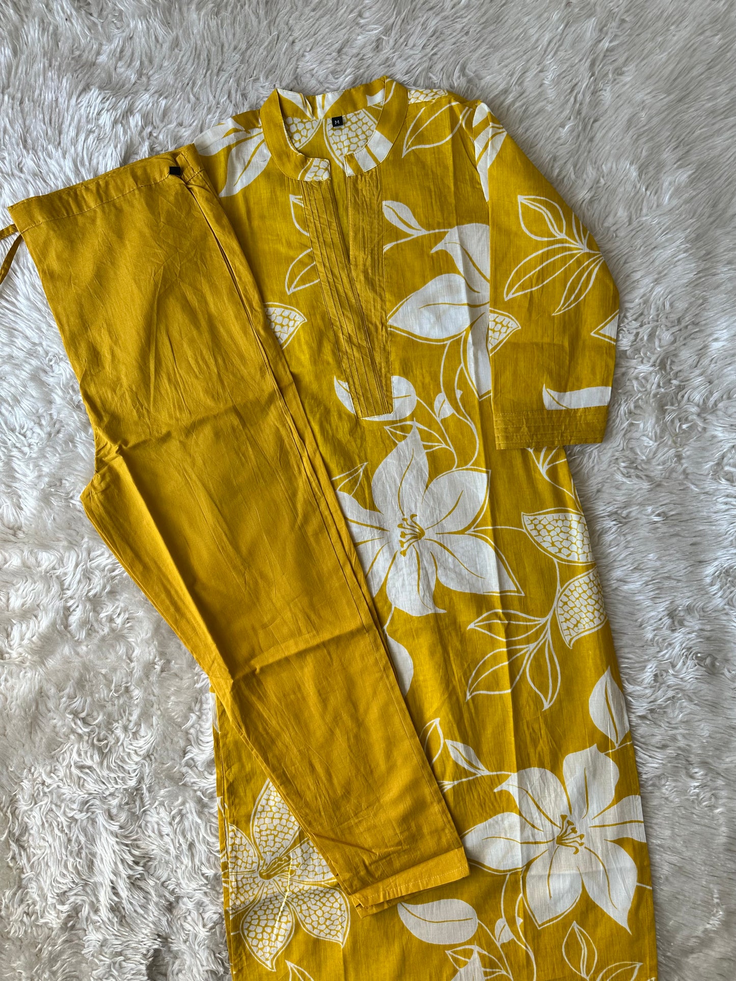 Cotton Kurti Pant Set