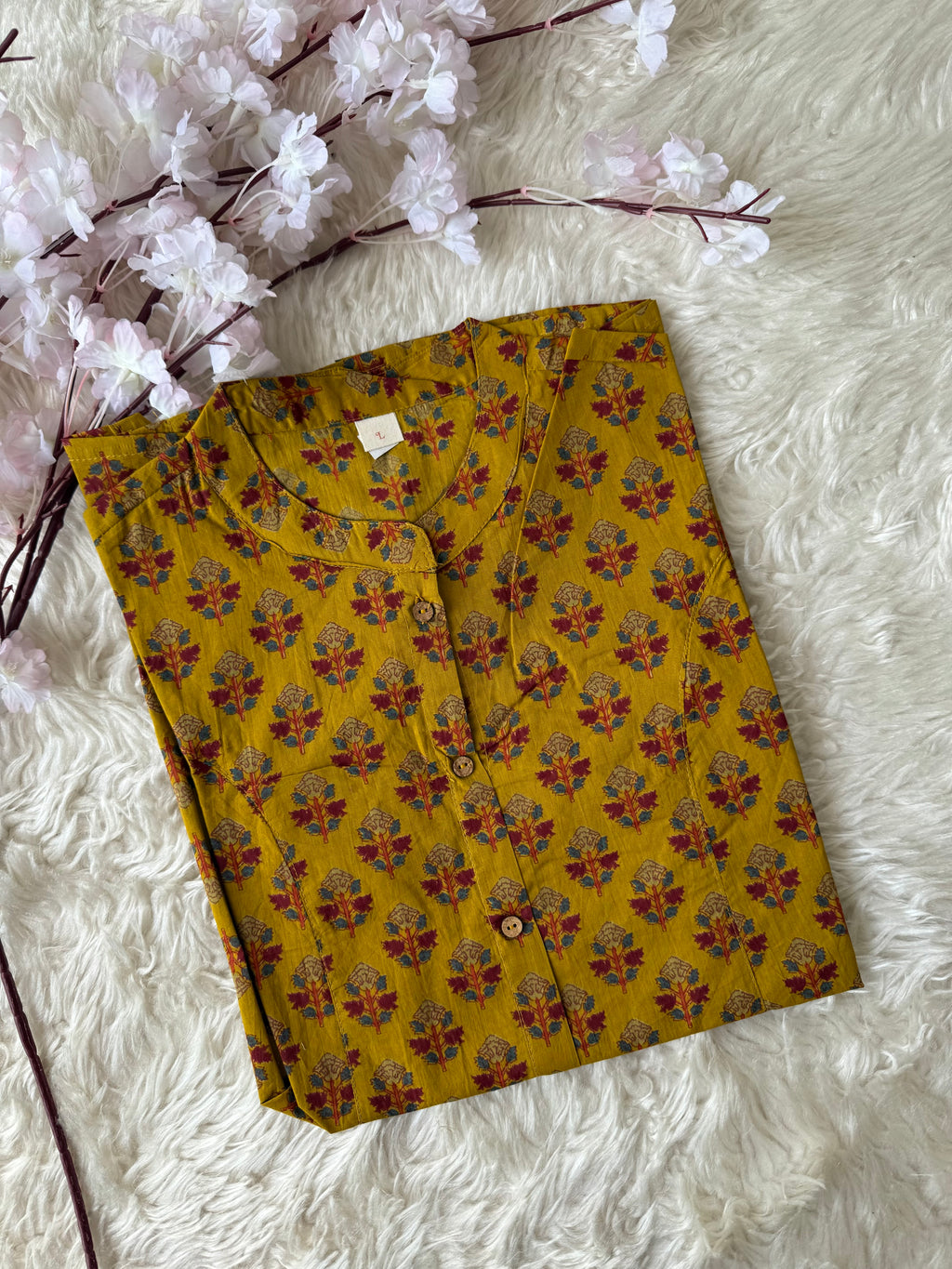 Premium Cotton Short Kurti