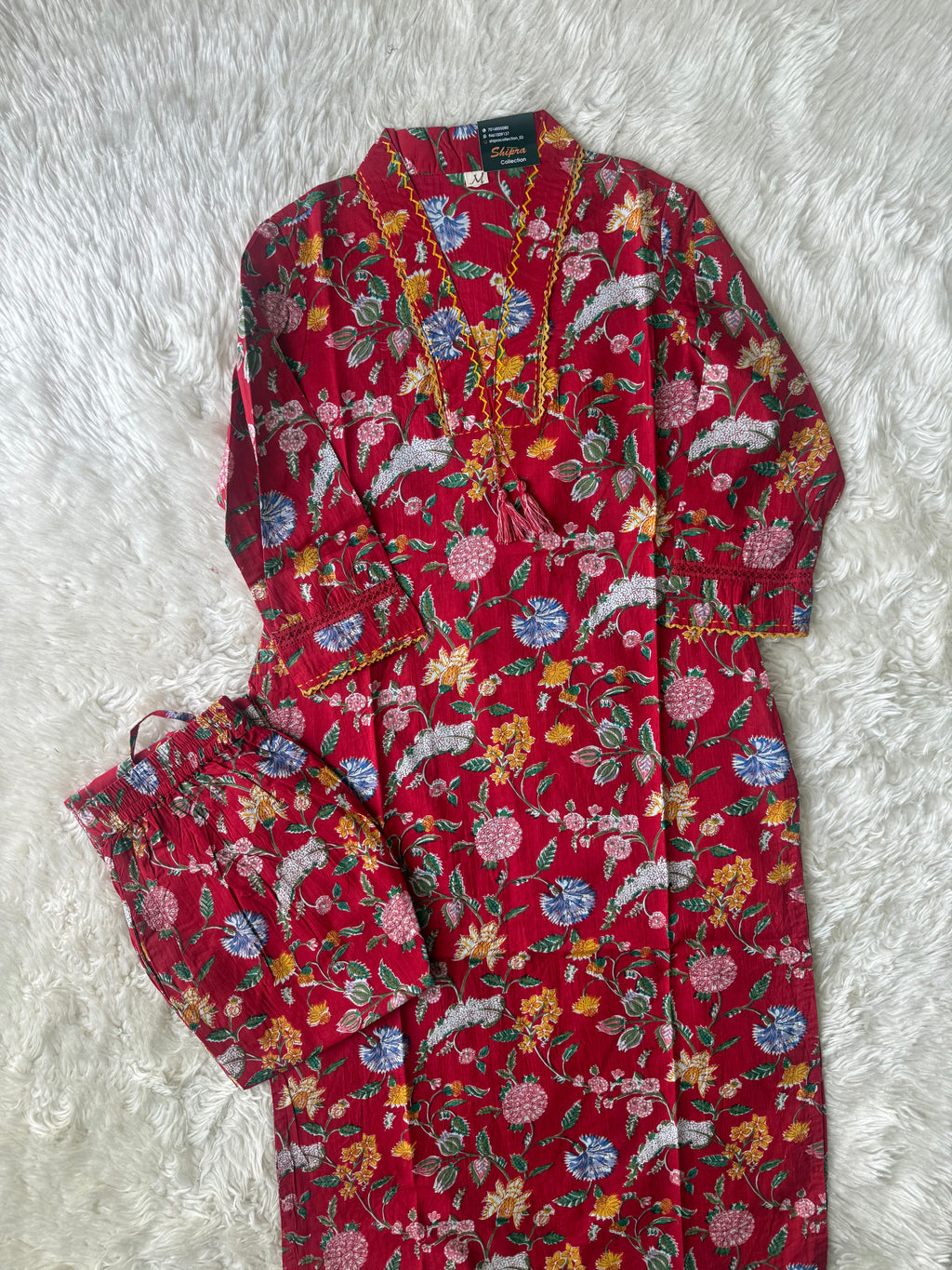 Premium Cotton Kurti Pant Set