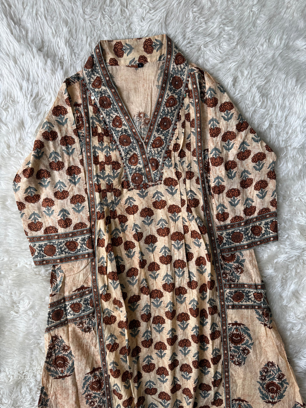 Budget Friendly FLARE Kurti Pant Dupatta Set