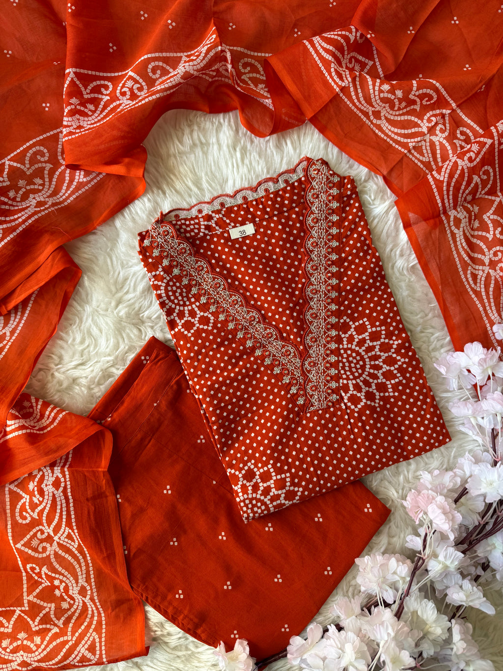 Premium Cotton Kurti Plazo Pant Set