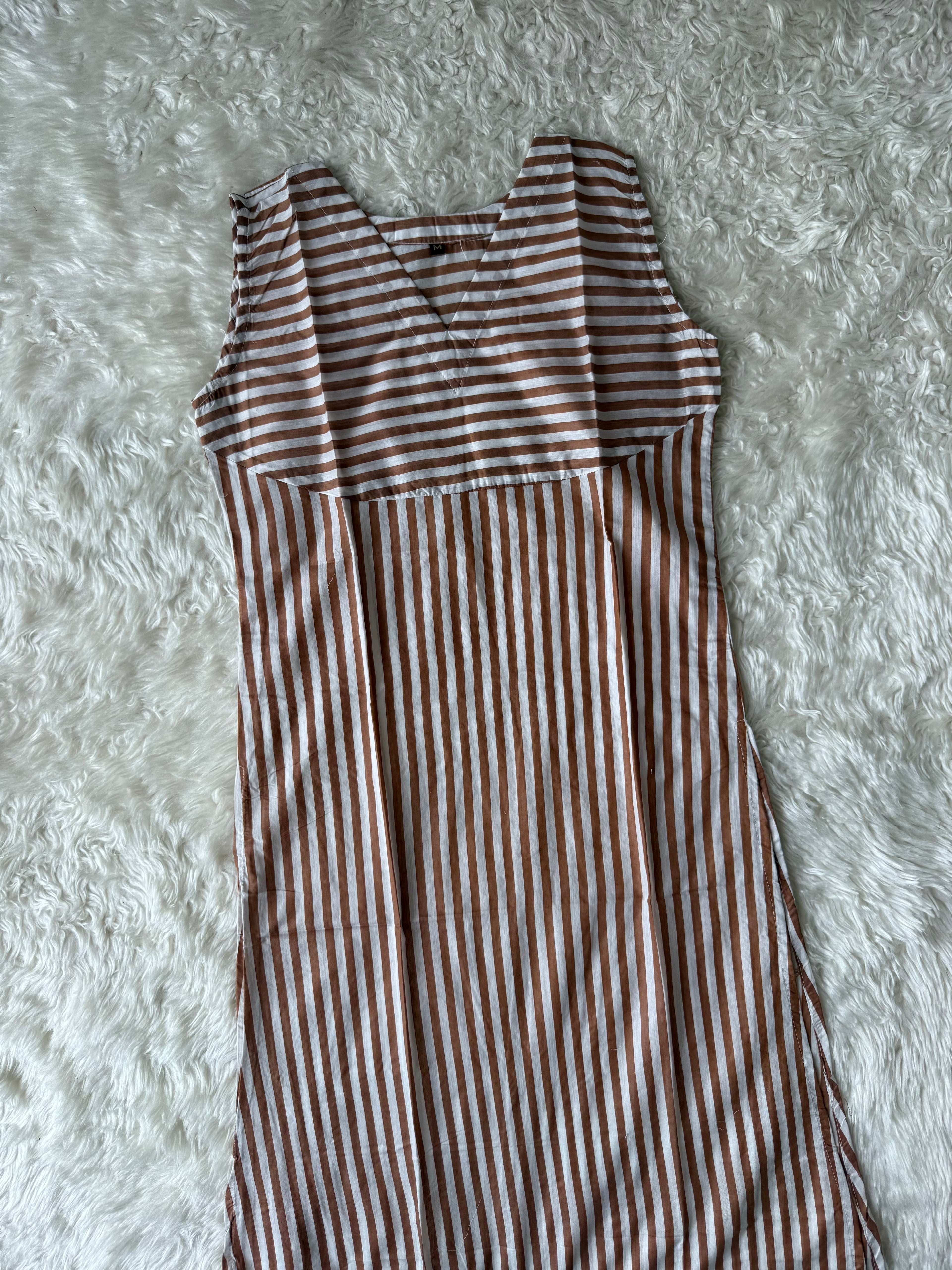 Mul Chanderi Thread work Co-ord Set
